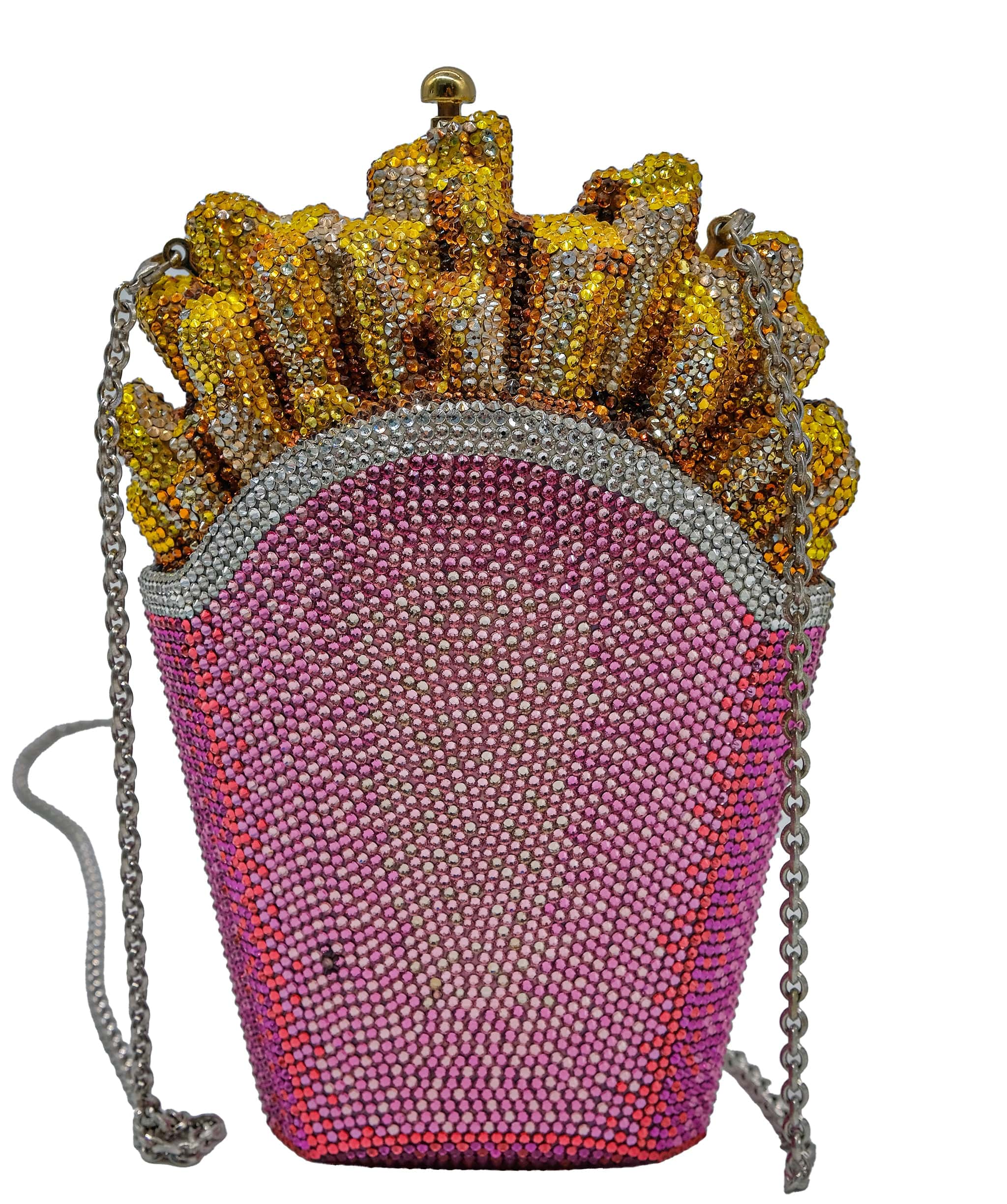 Judith Leiber Judith Leiber Limited Edition Crystal Embellished French Fries Bag  ASC5348