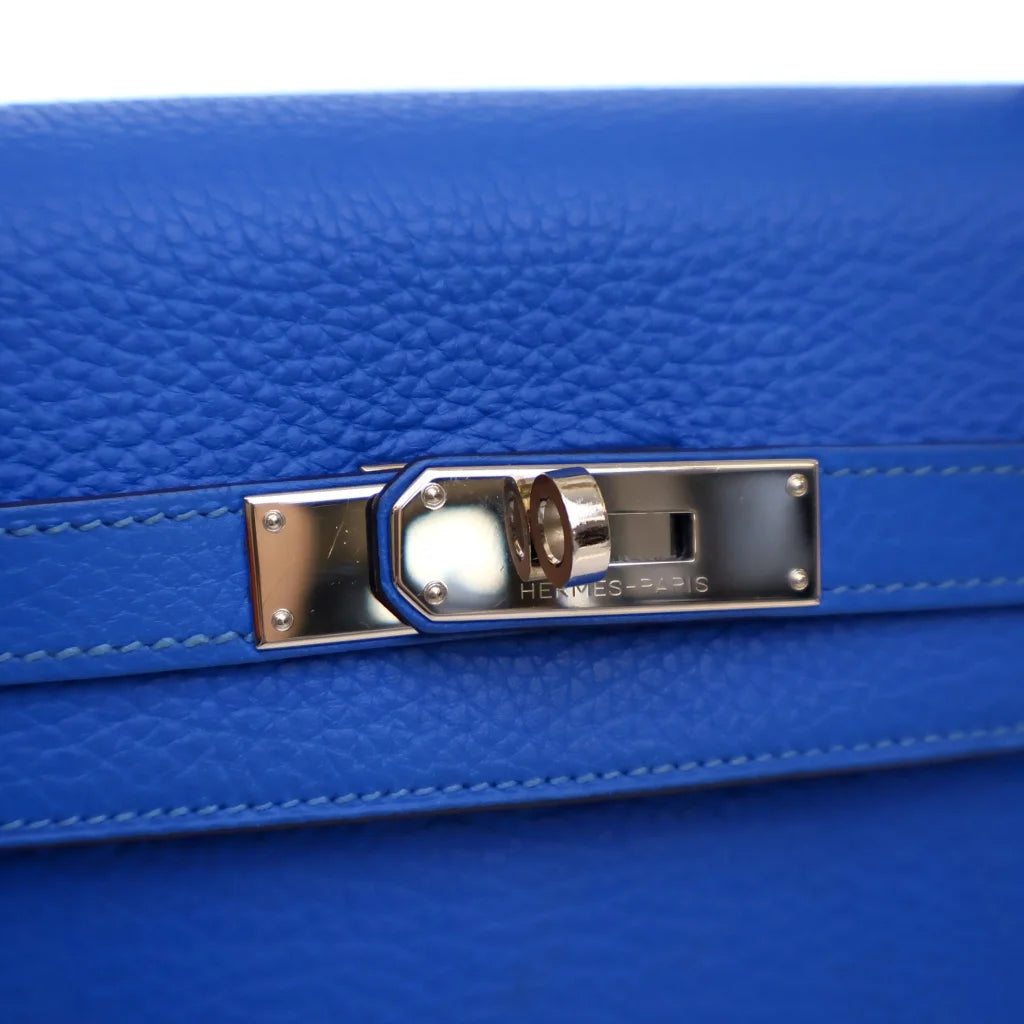 Hermes Bleu Royal Clemence Kelly 35 NKA05Q