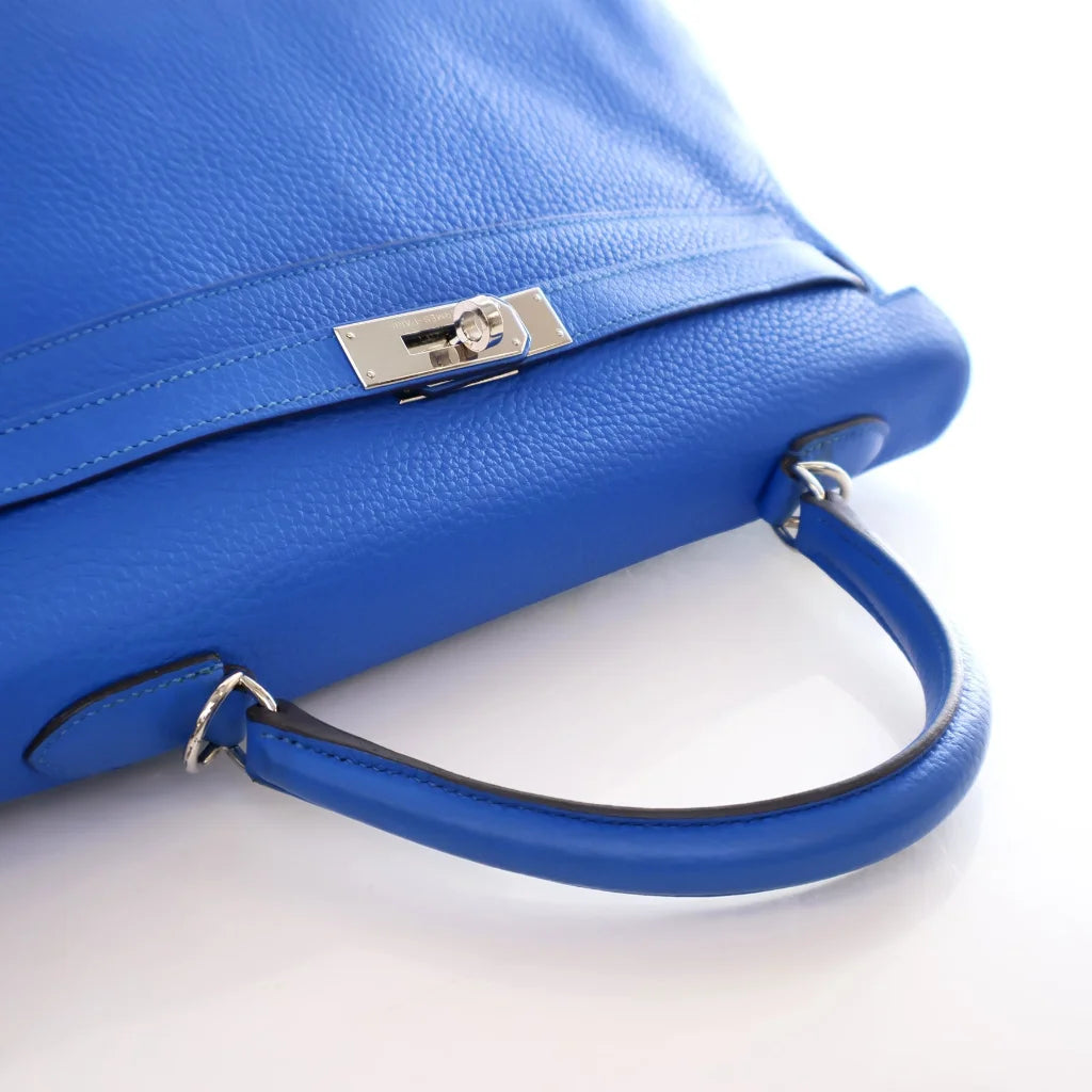 Hermes Bleu Royal Clemence Kelly 35 NKA05Q