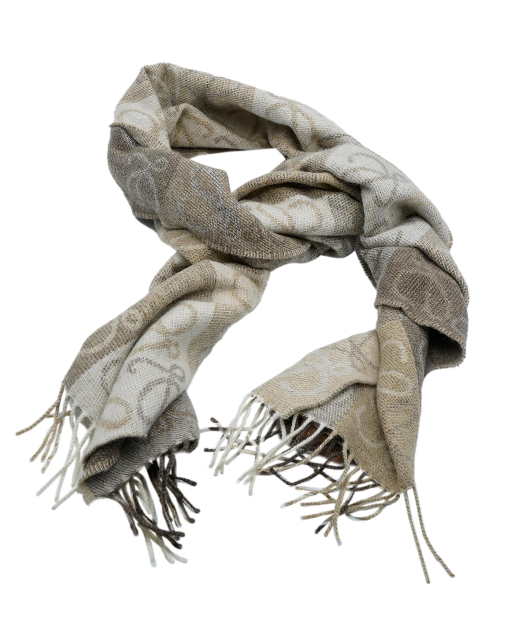 Loewe Loewe Anagram Wool Scarf  ALC1527