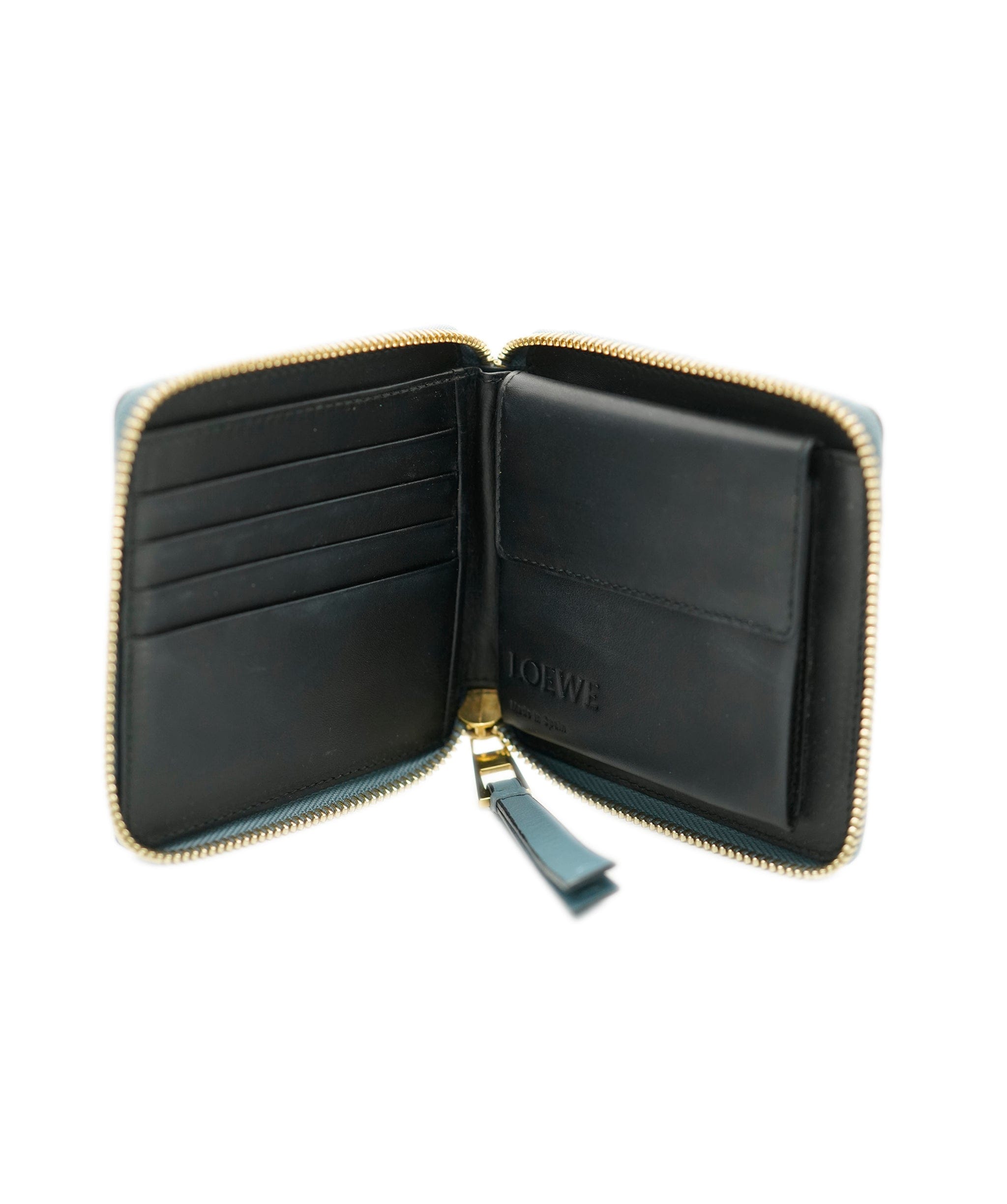 Loewe Loewe Blue Zip Wallet  ASC5144