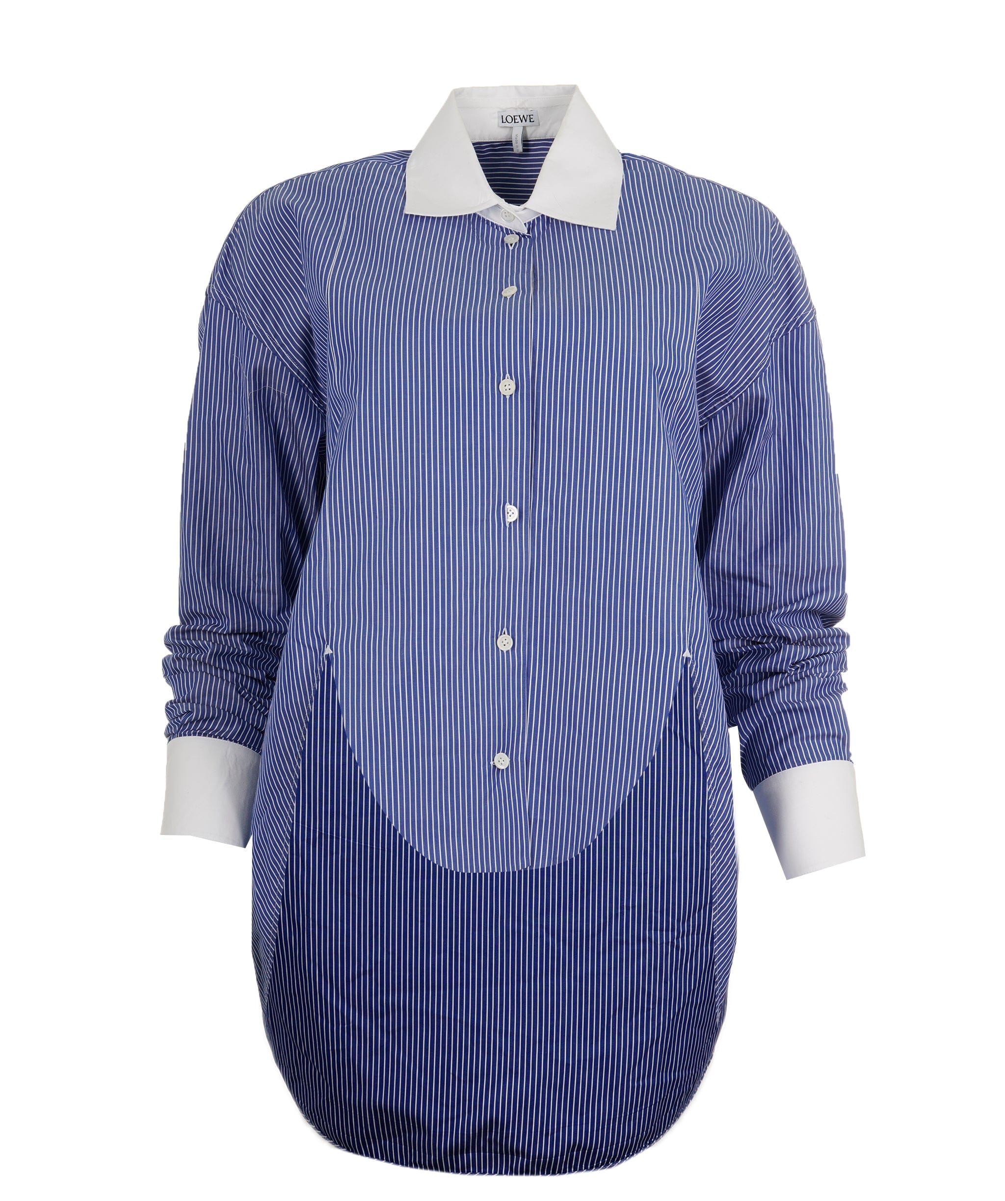 Loewe (Copy) Loewe Anagram Blue Stripe Shirt Size 34 (Ideal for UK 6-10) ALL0471