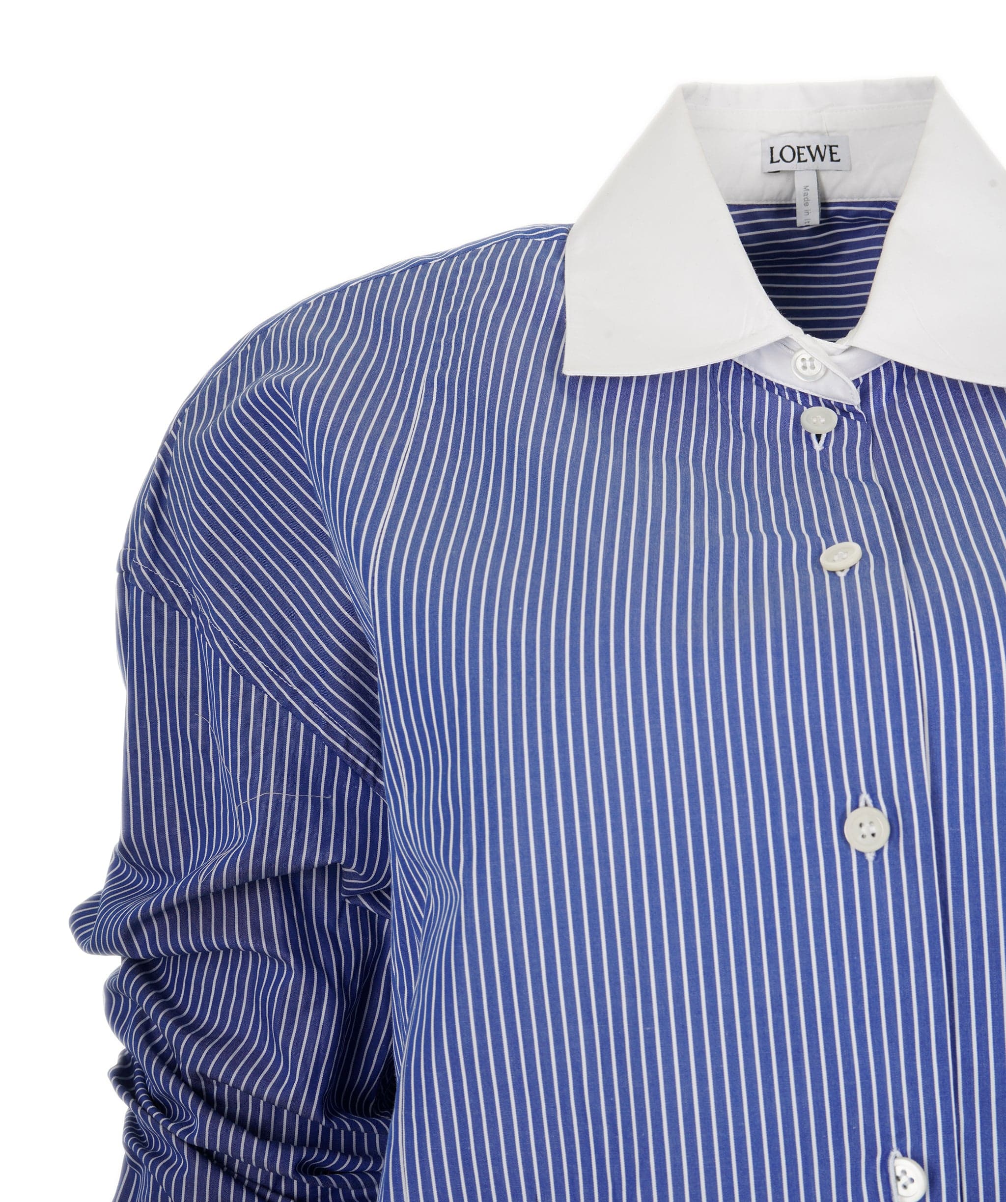 Loewe Loewe Anagram Blue Stripe Shirt Size 34 (Ideal for UK 6-10) ALL0471