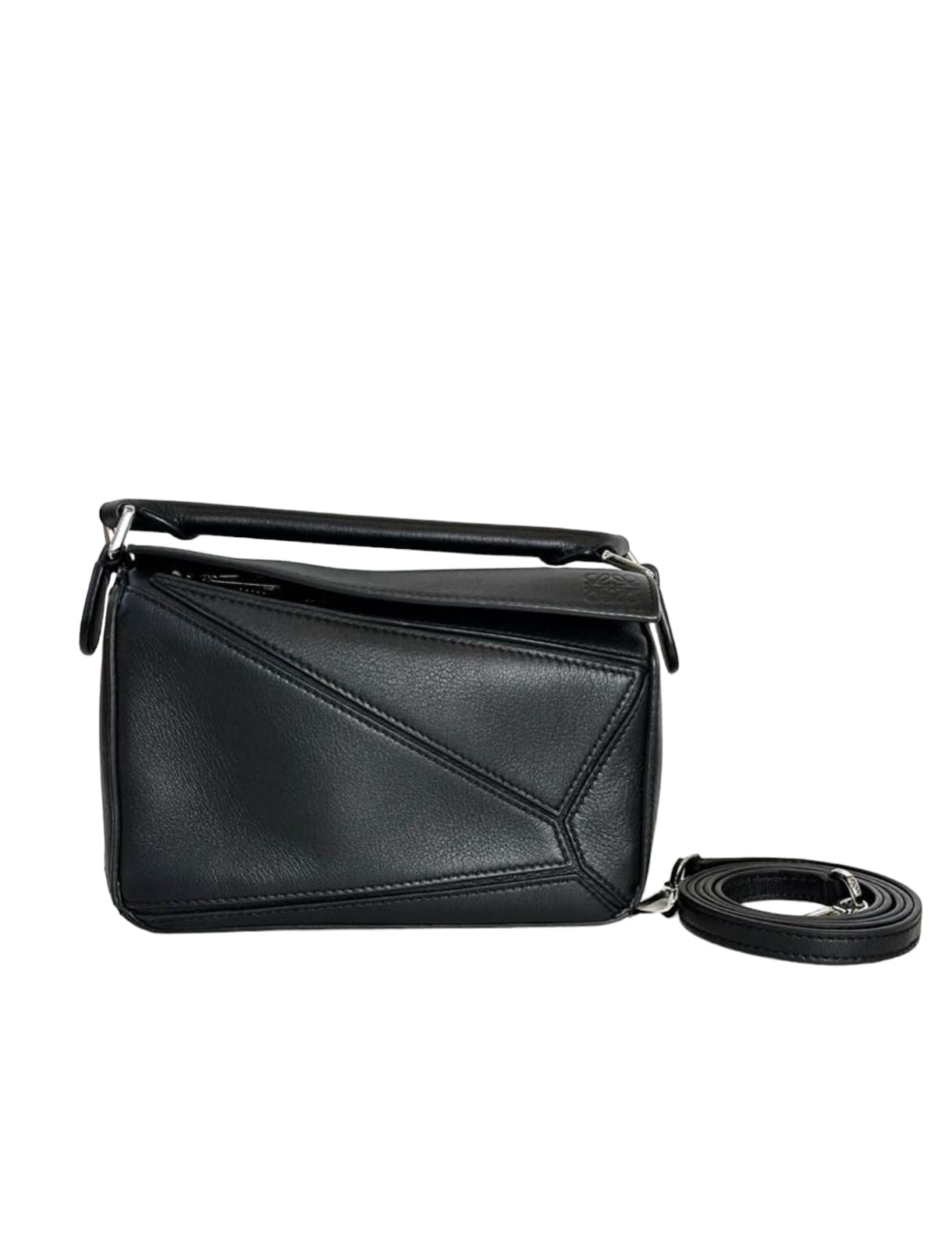 Loewe Loewe Mini Black Puzzle Bag