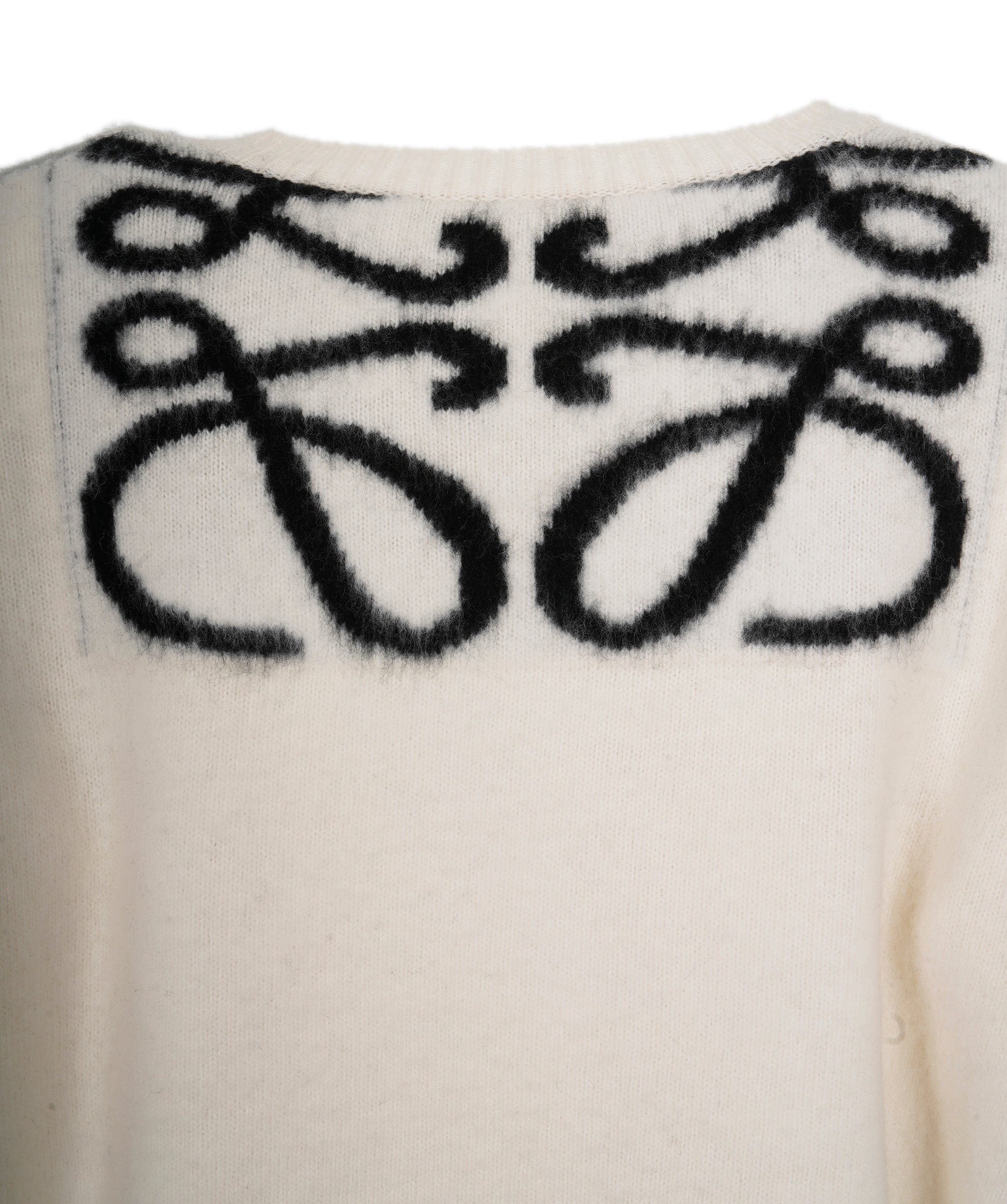 Loewe Loewe Anagram Cream Jumper  ALL0687