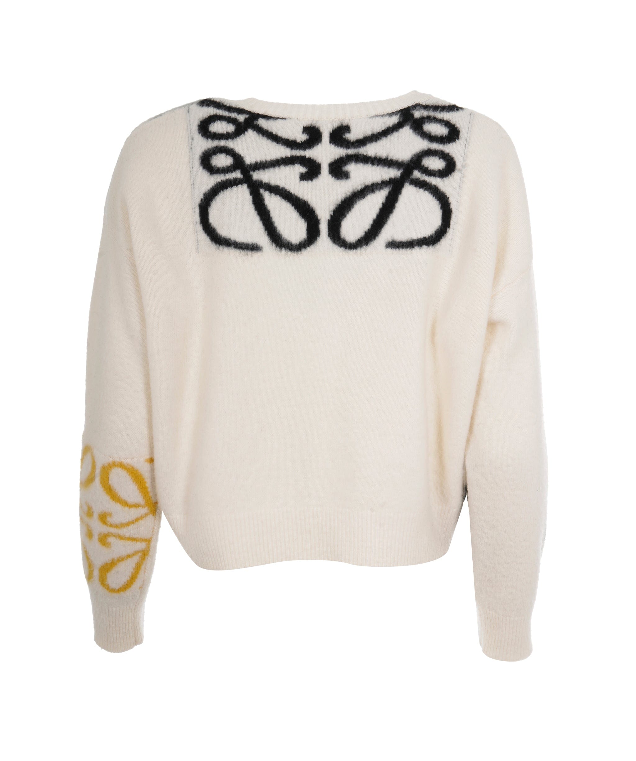 Loewe Loewe Anagram Cream Jumper  ALL0687