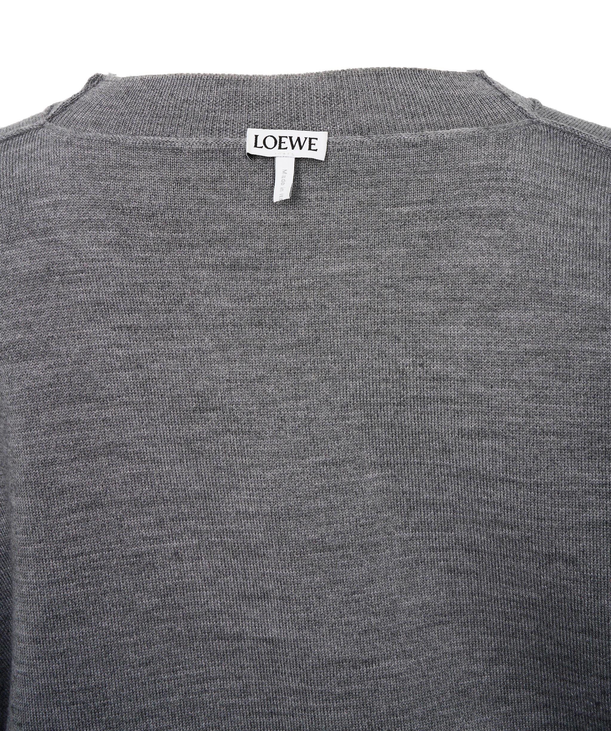 Loewe Loewe Anagram Grey Jumper  ALL0529