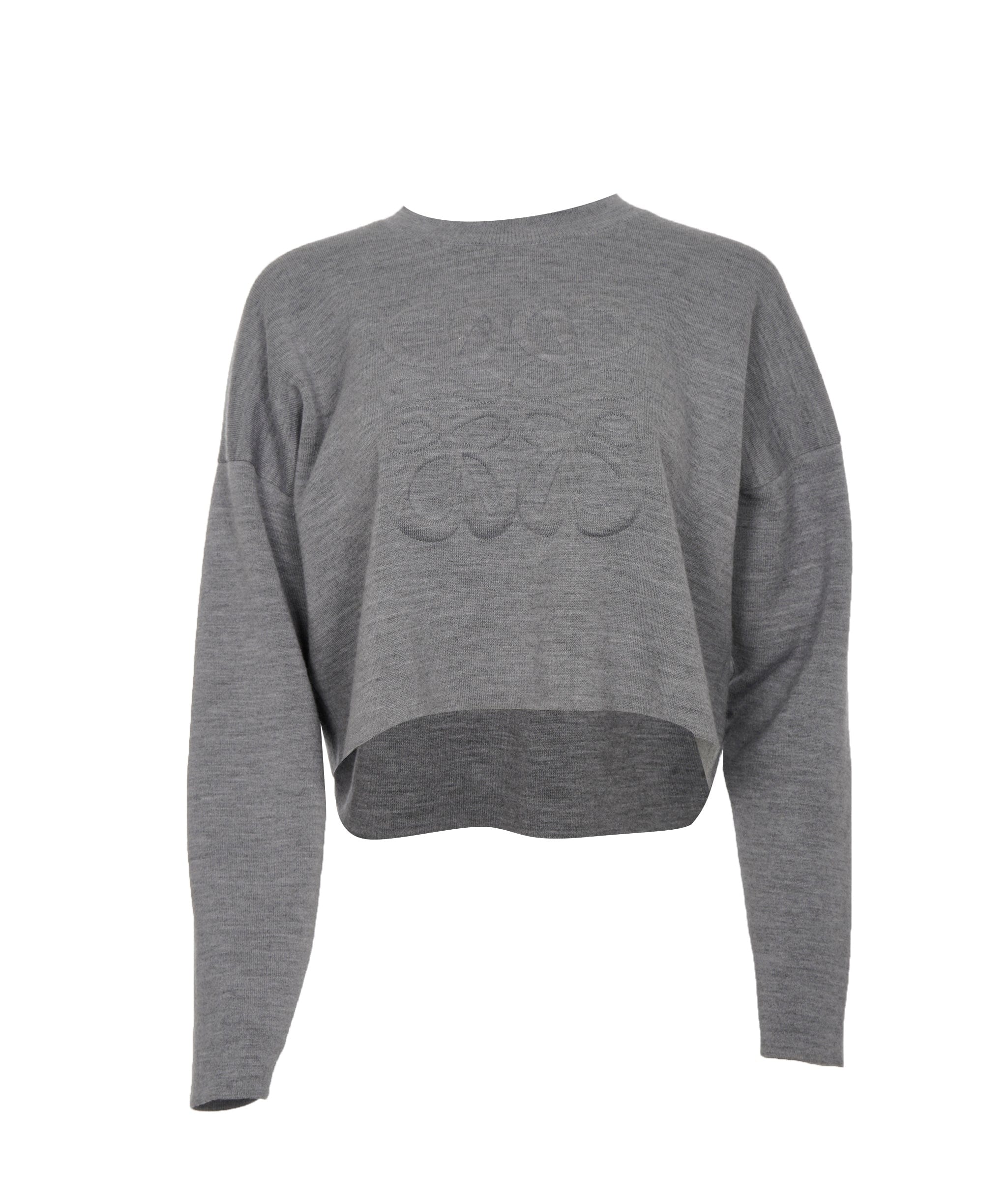 Loewe Loewe Anagram Grey Jumper  ALL0529