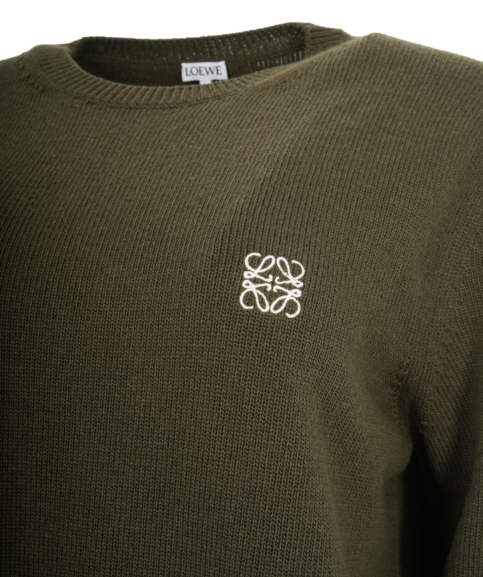 Loewe Loewe Anagram sweater green  AJL0189