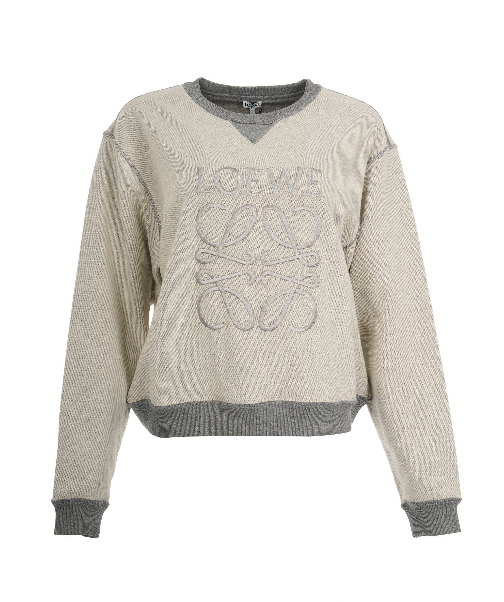 Loewe Loewe Anagram sweatshirt grey  AVL1492