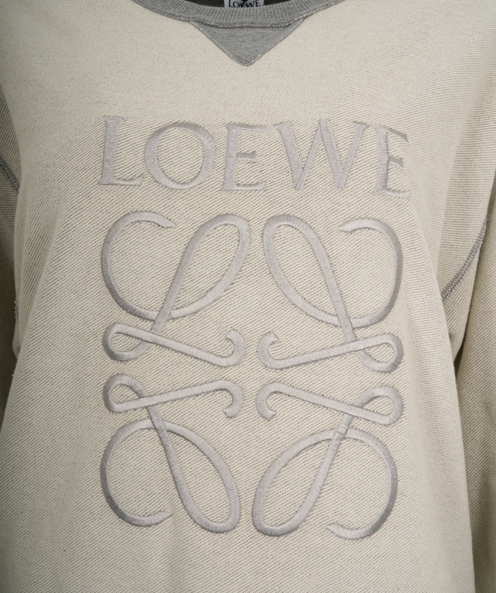 Loewe Loewe Anagram sweatshirt grey  AVL1492