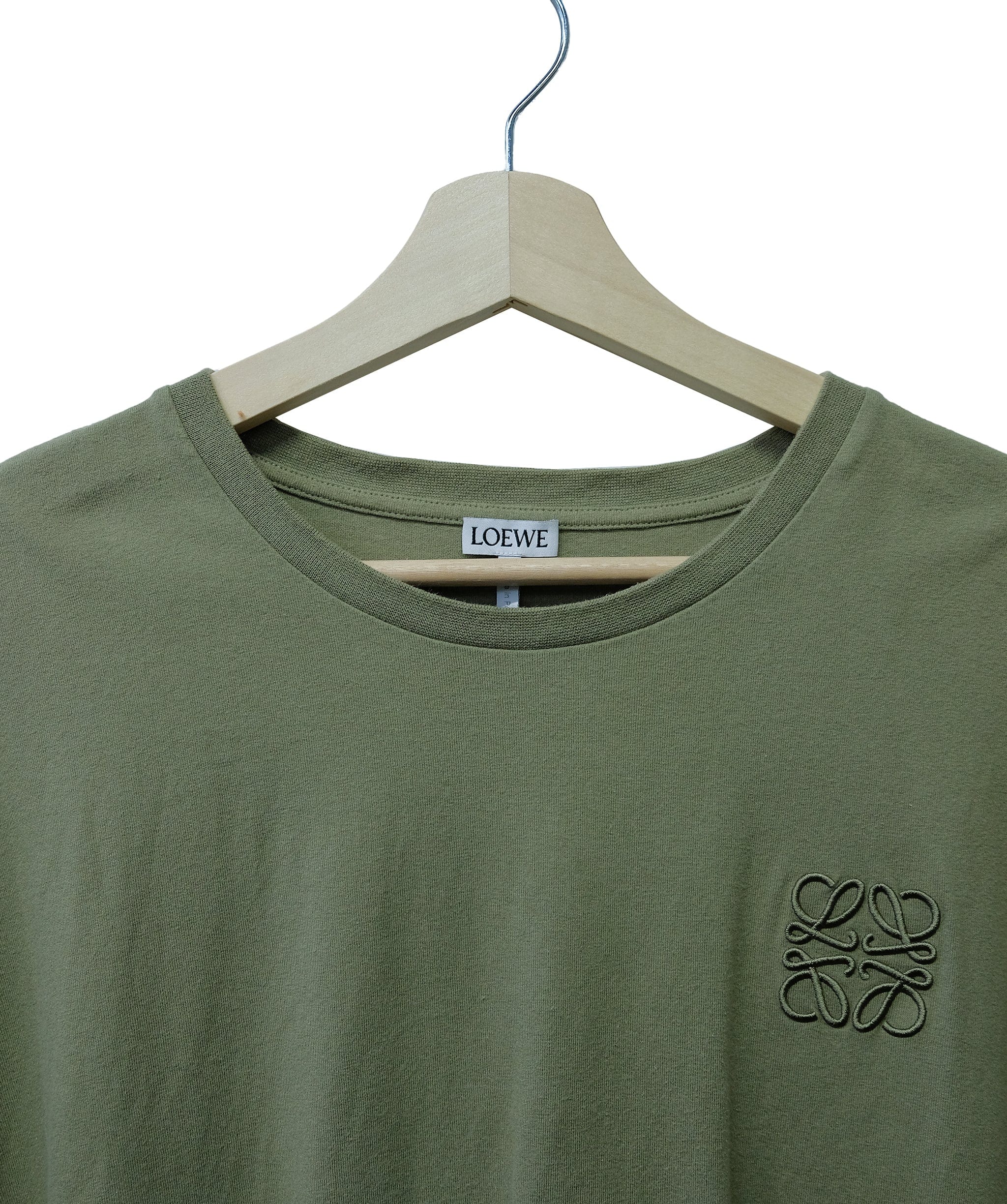 Loewe Loewe Anagram T-shirt Green  ASL10416