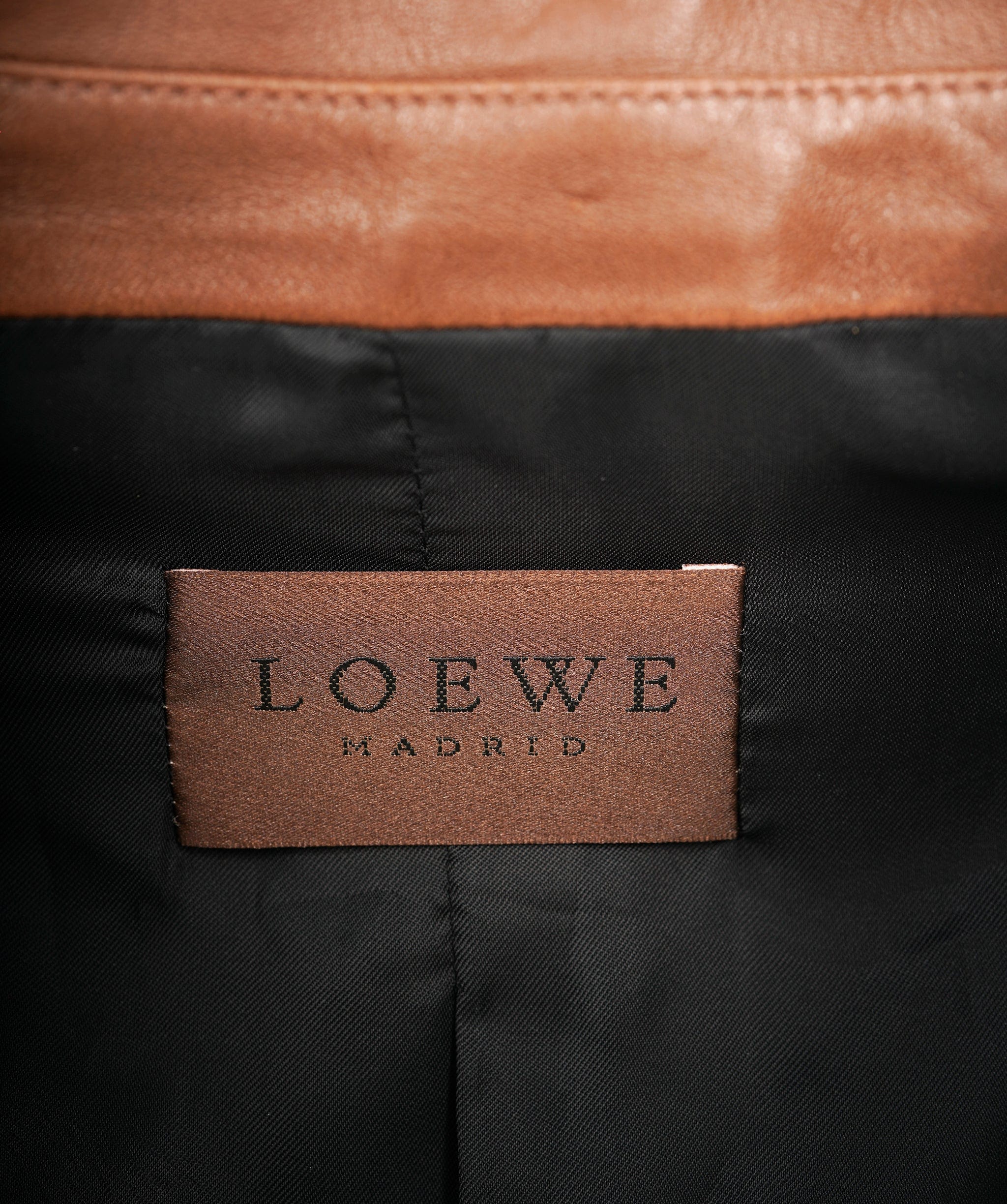 Loewe Loewe Brown Leather Jacket ALC1610