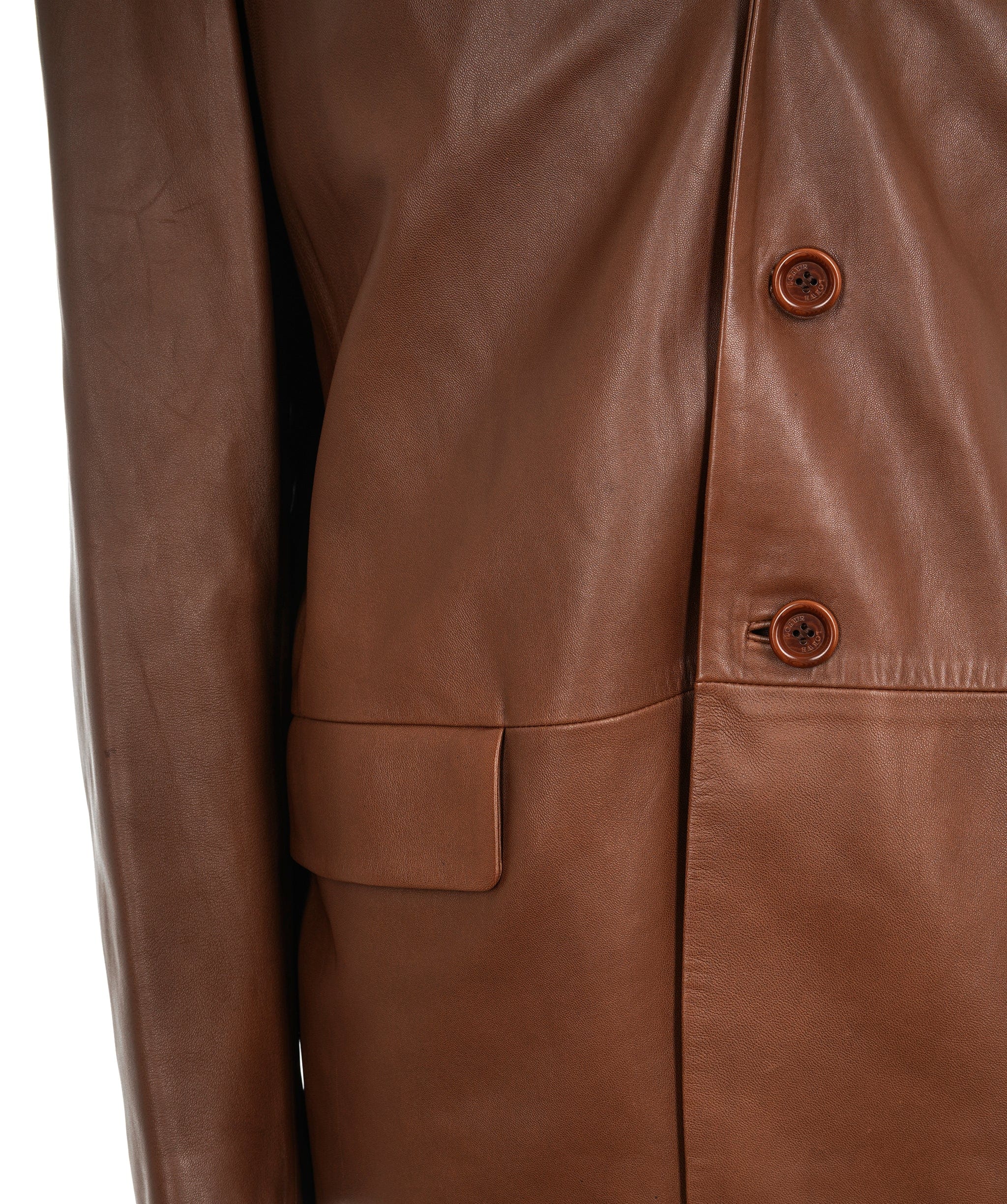 Loewe Loewe Brown Leather Jacket ALC1610