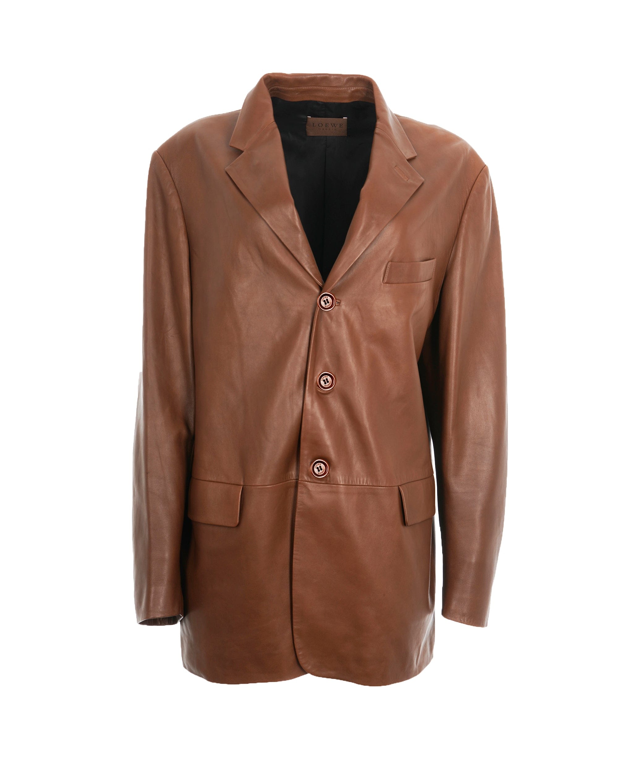 Loewe Loewe Brown Leather Jacket ALC1610