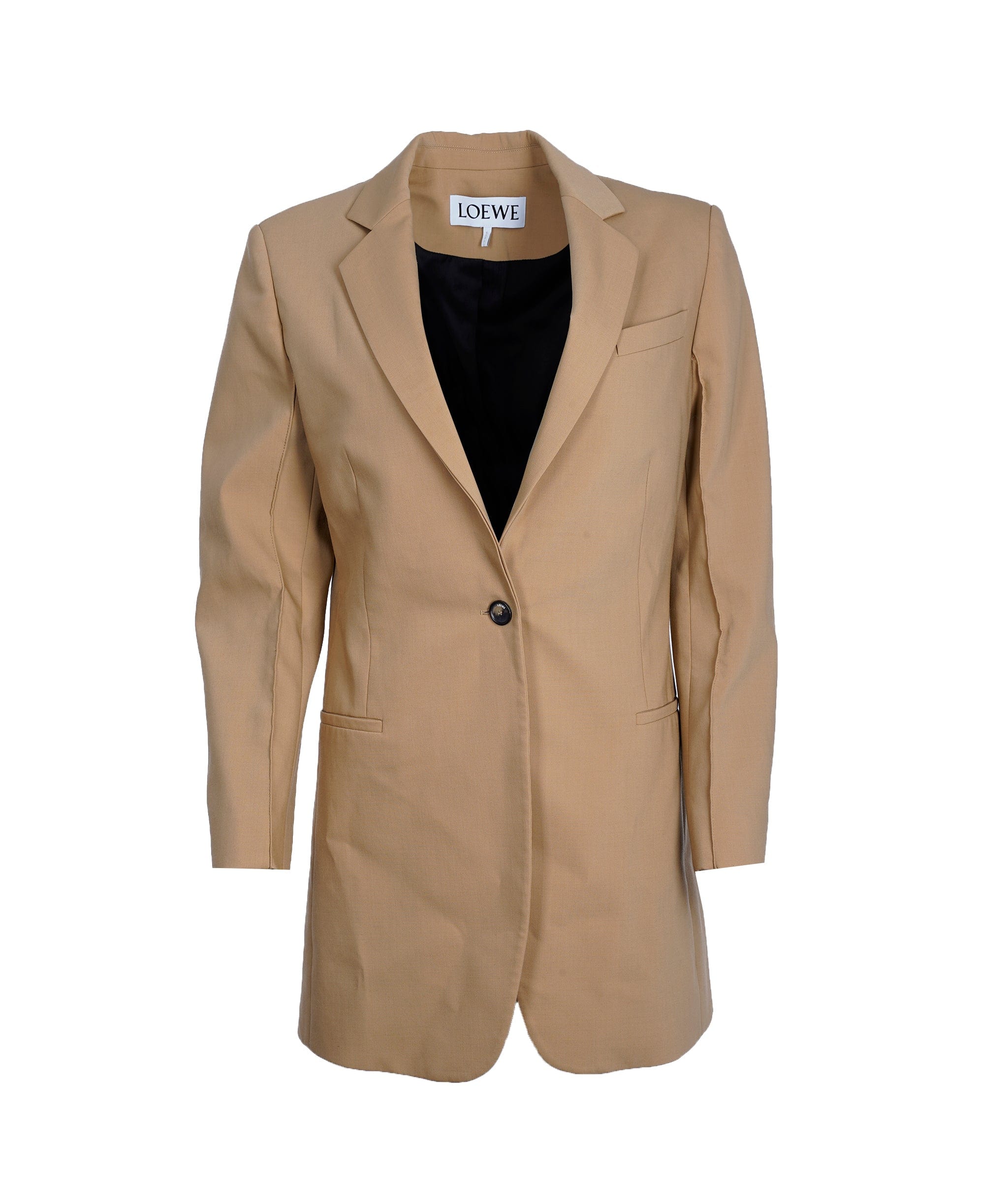 Loewe Loewe Caramel Single Breasted Blazer 38 ALC1070