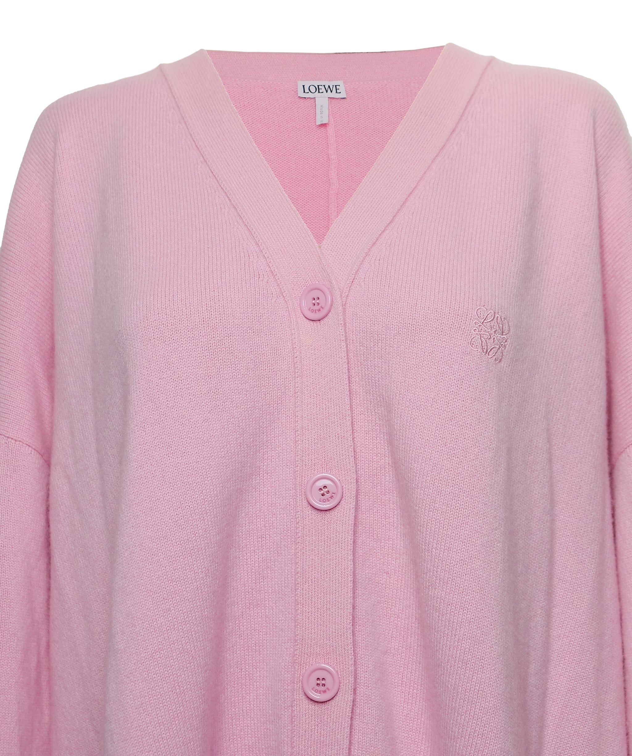 Loewe Loewe Cashmere Pink Cardigan