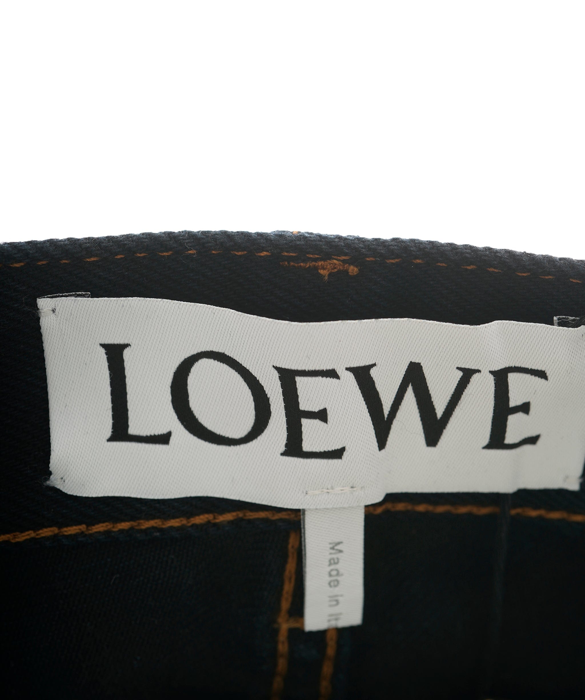 Loewe Loewe Dark Indigo Blue Jeans With Anagram Pocket 40 ALL0811