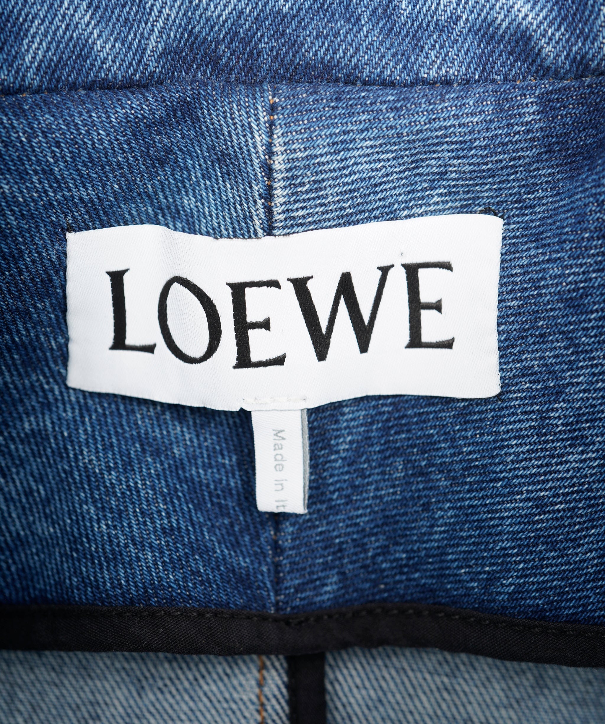 Loewe Loewe Denim Anagram Jacket  ALL0577