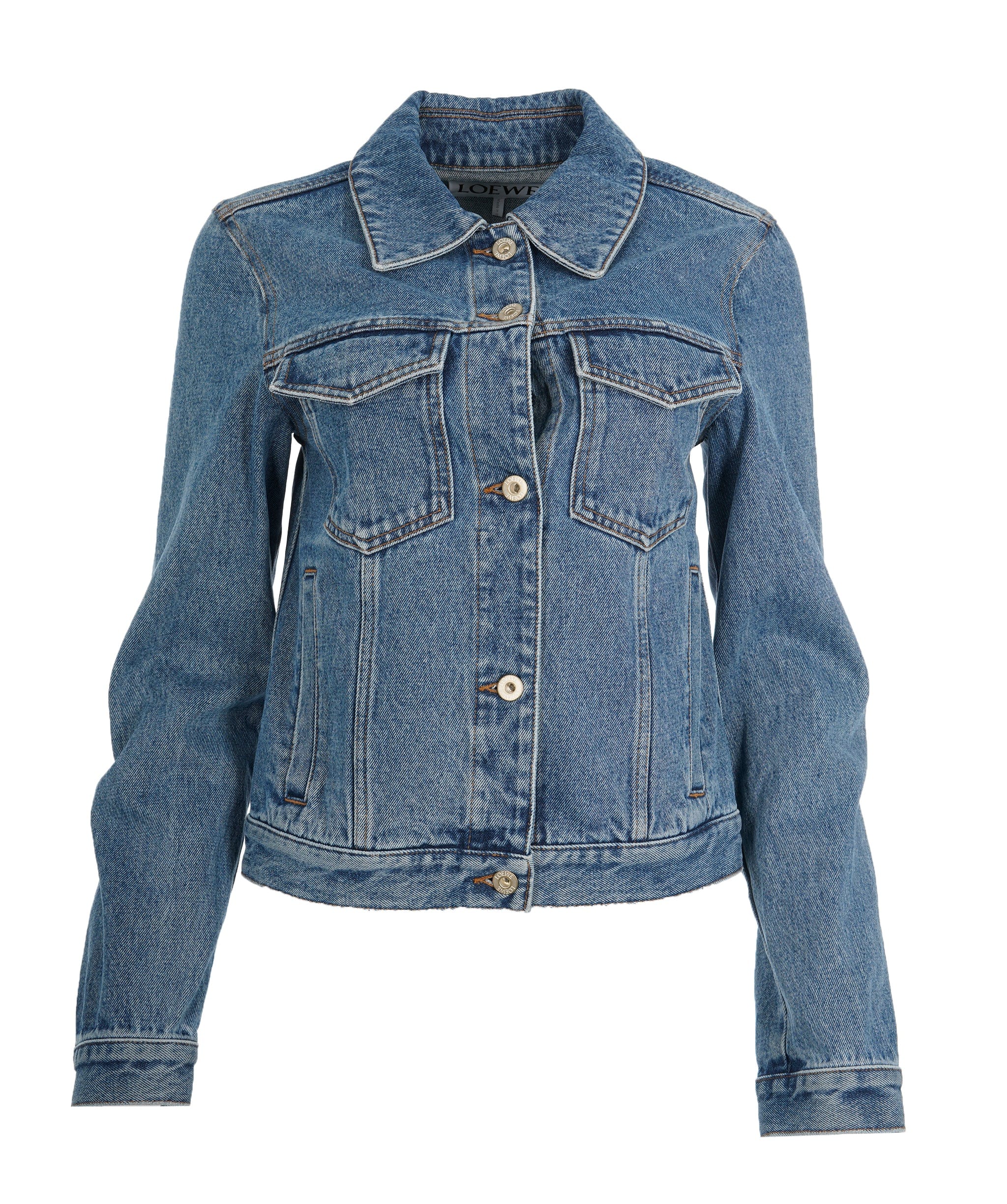 Loewe Loewe Denim Anagram Patch Jacket ALL0634