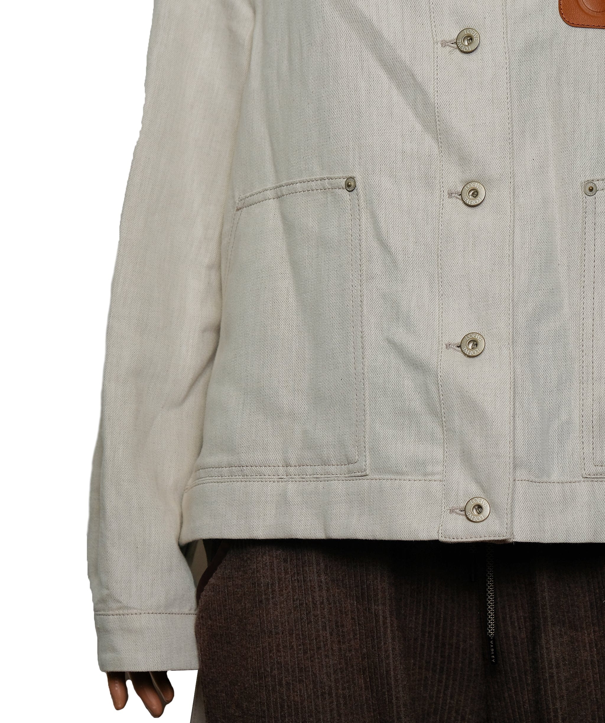 Loewe Loewe Denim Beige Jacket 36