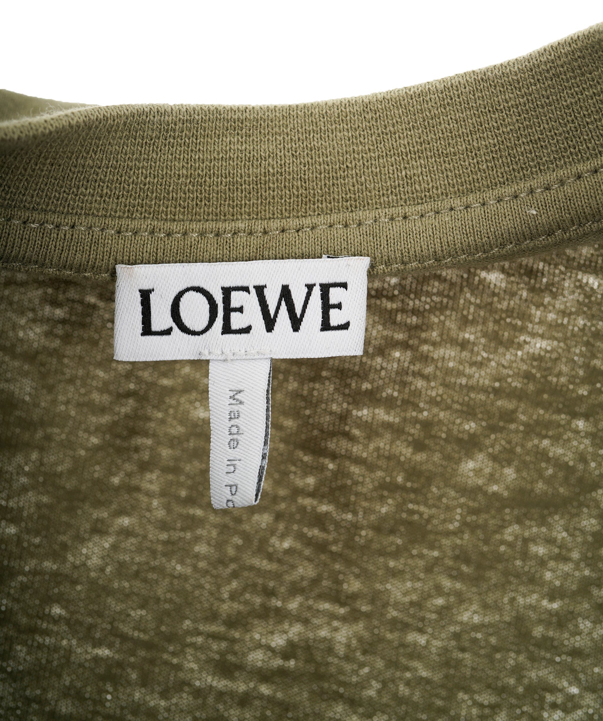 Loewe Loewe Khaki Shirt  ALL0752