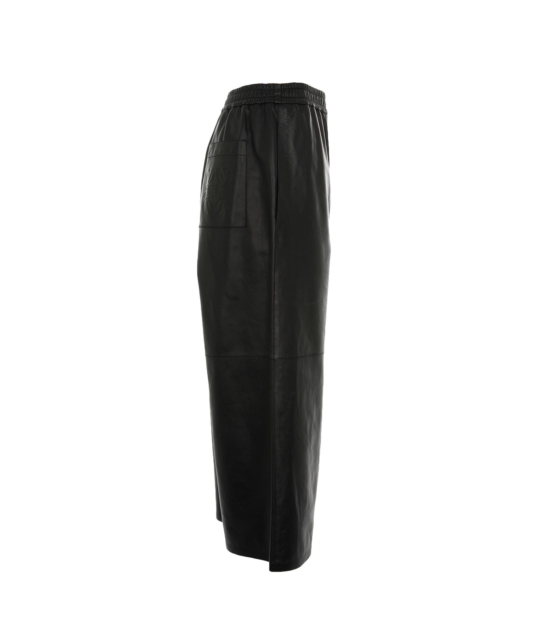 Loewe Loewe Leather Logo Trousers  ALC1895