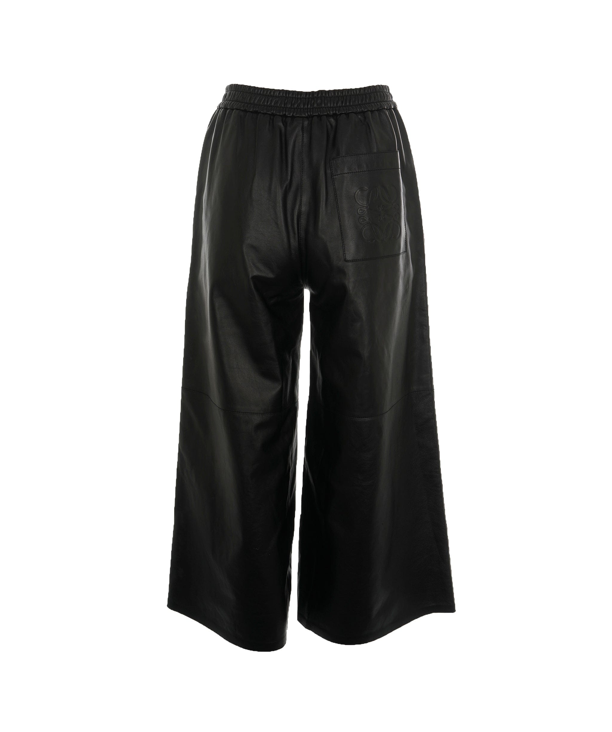 Loewe Loewe Leather Logo Trousers  ALC1895