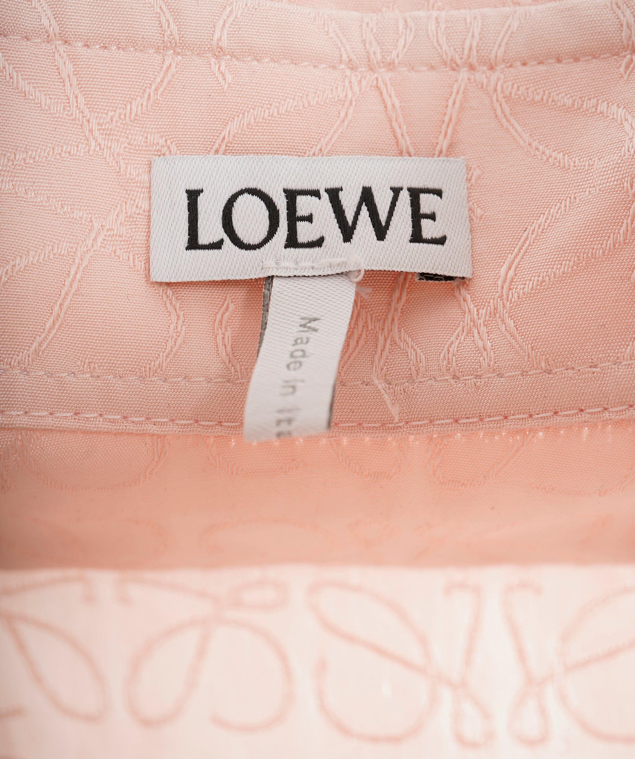 Loewe Loewe Pink Anagram Shirt  ALL0686