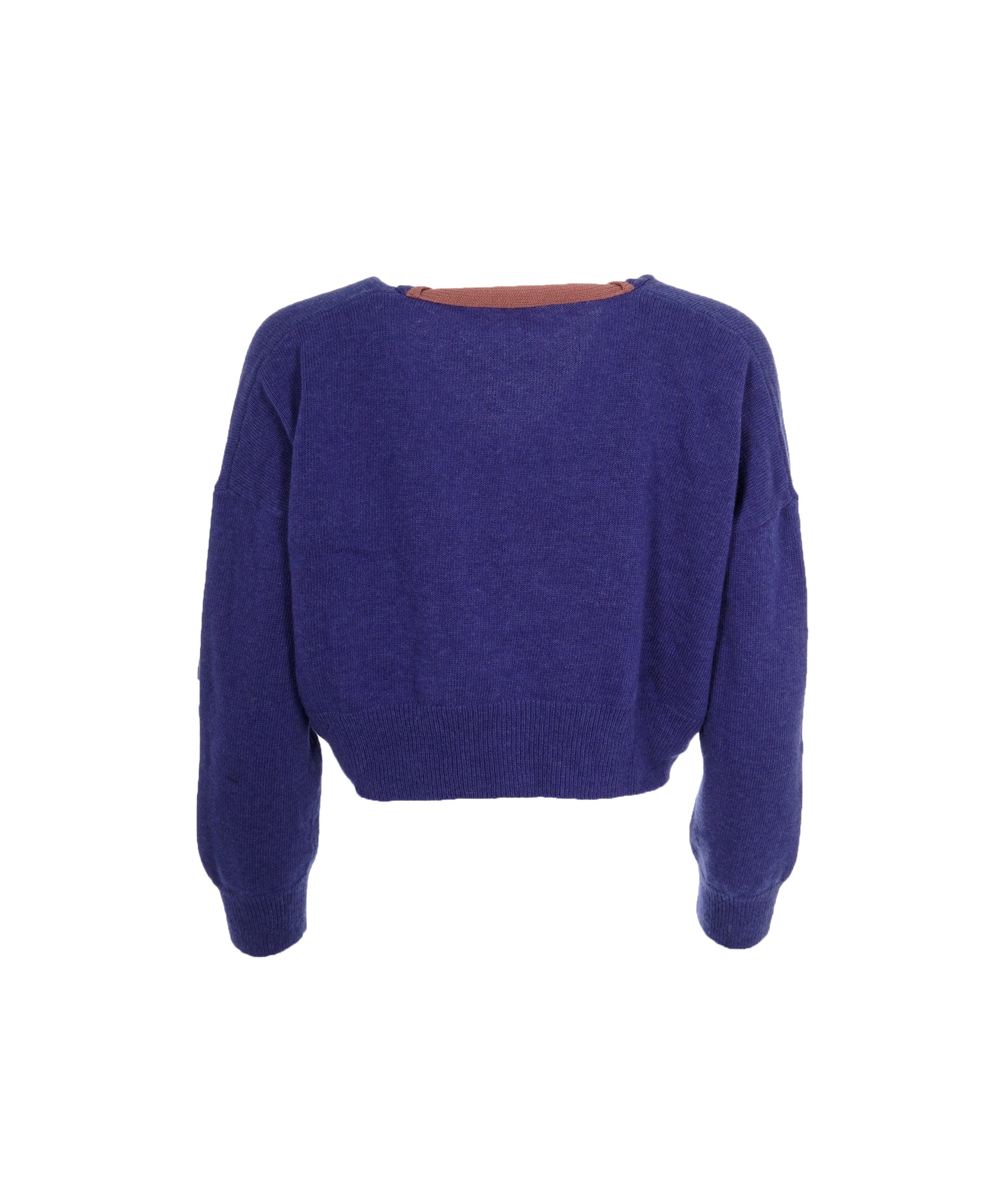 Loewe Loewe Purple cropped cardigan ALL0631