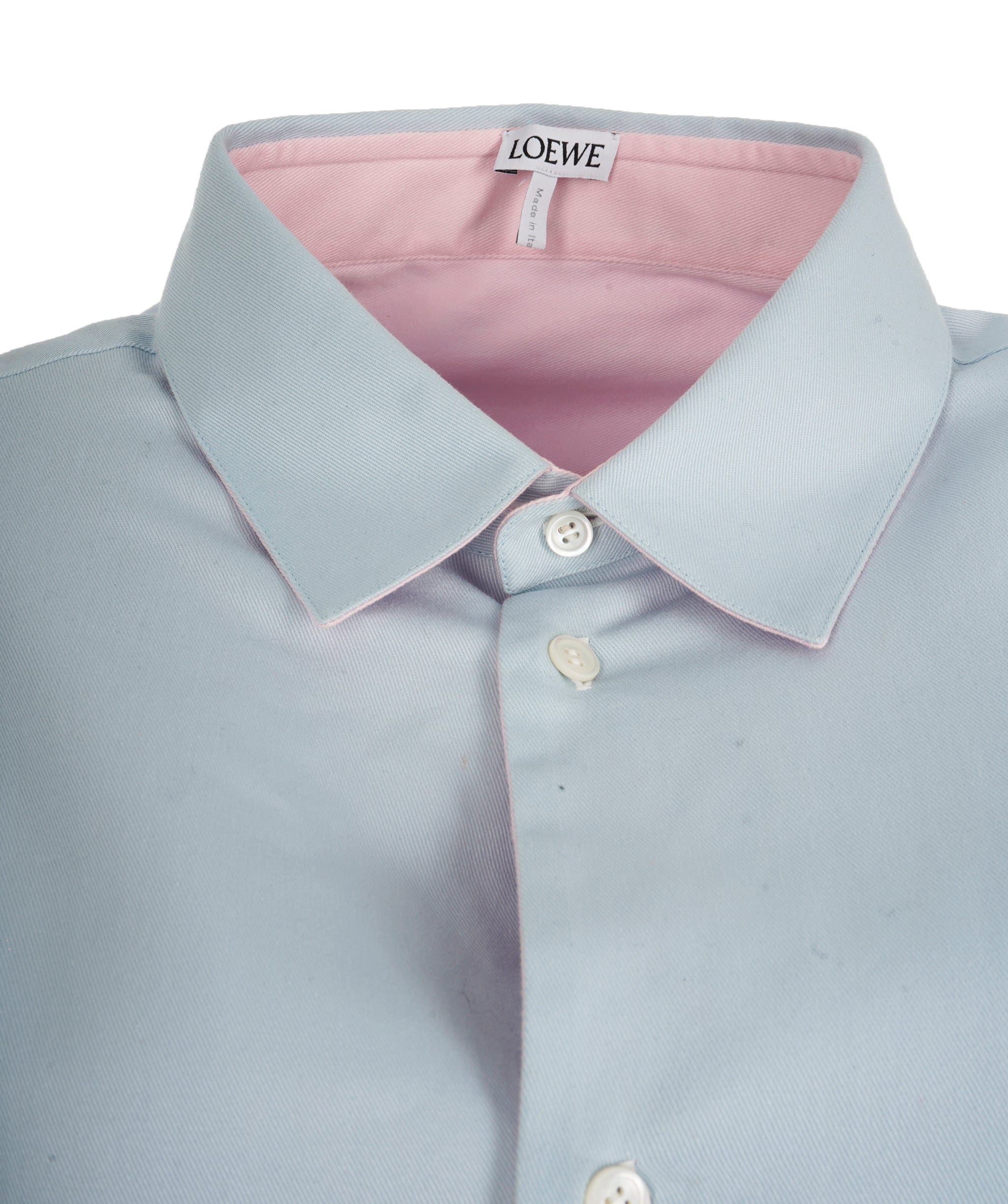 Loewe Loewe Reversible Shirt Blue Pink  ASL10843