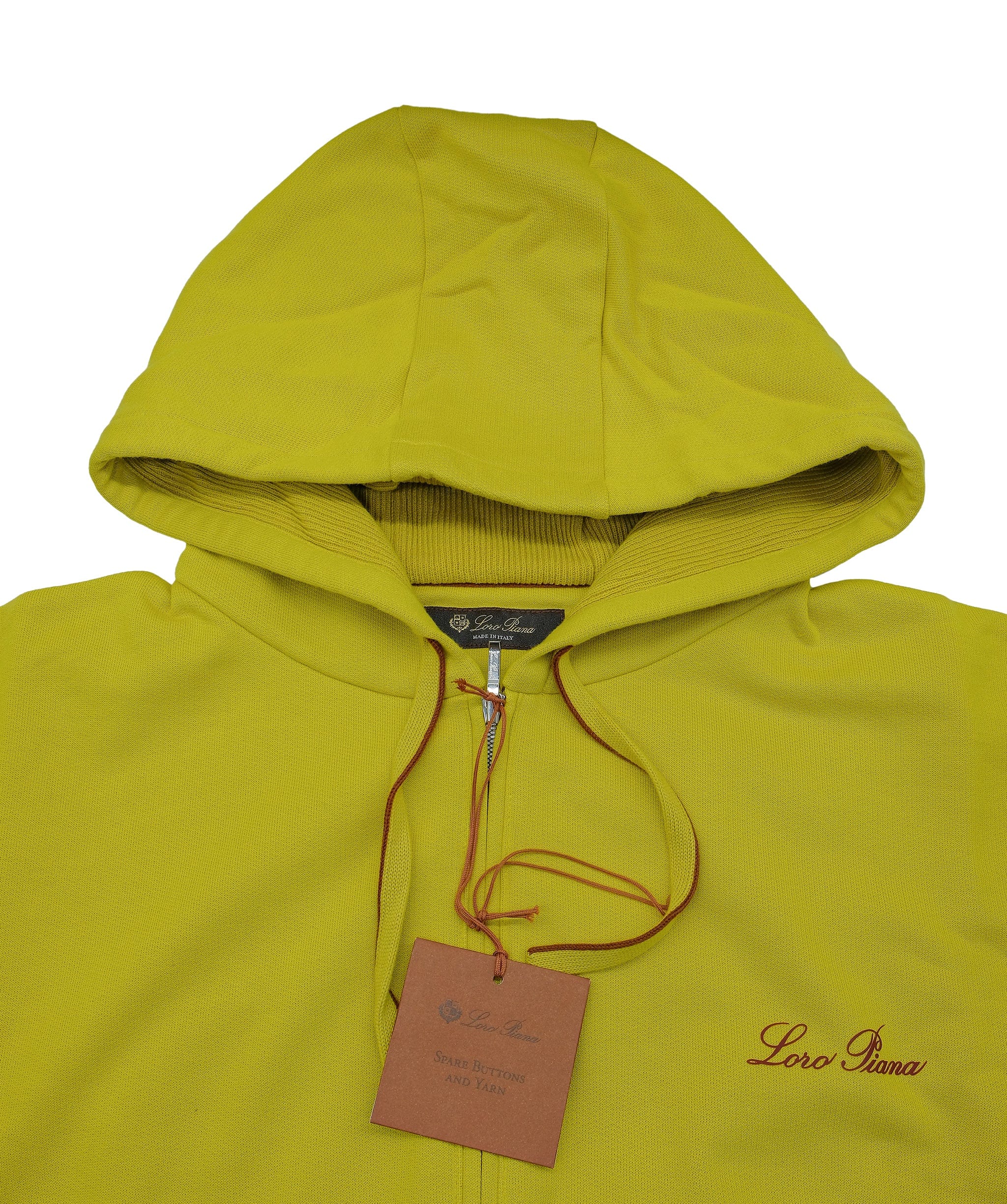 Loro Piana Loro Piana Hooded Bomber Rainbow Yellow M RJC2385