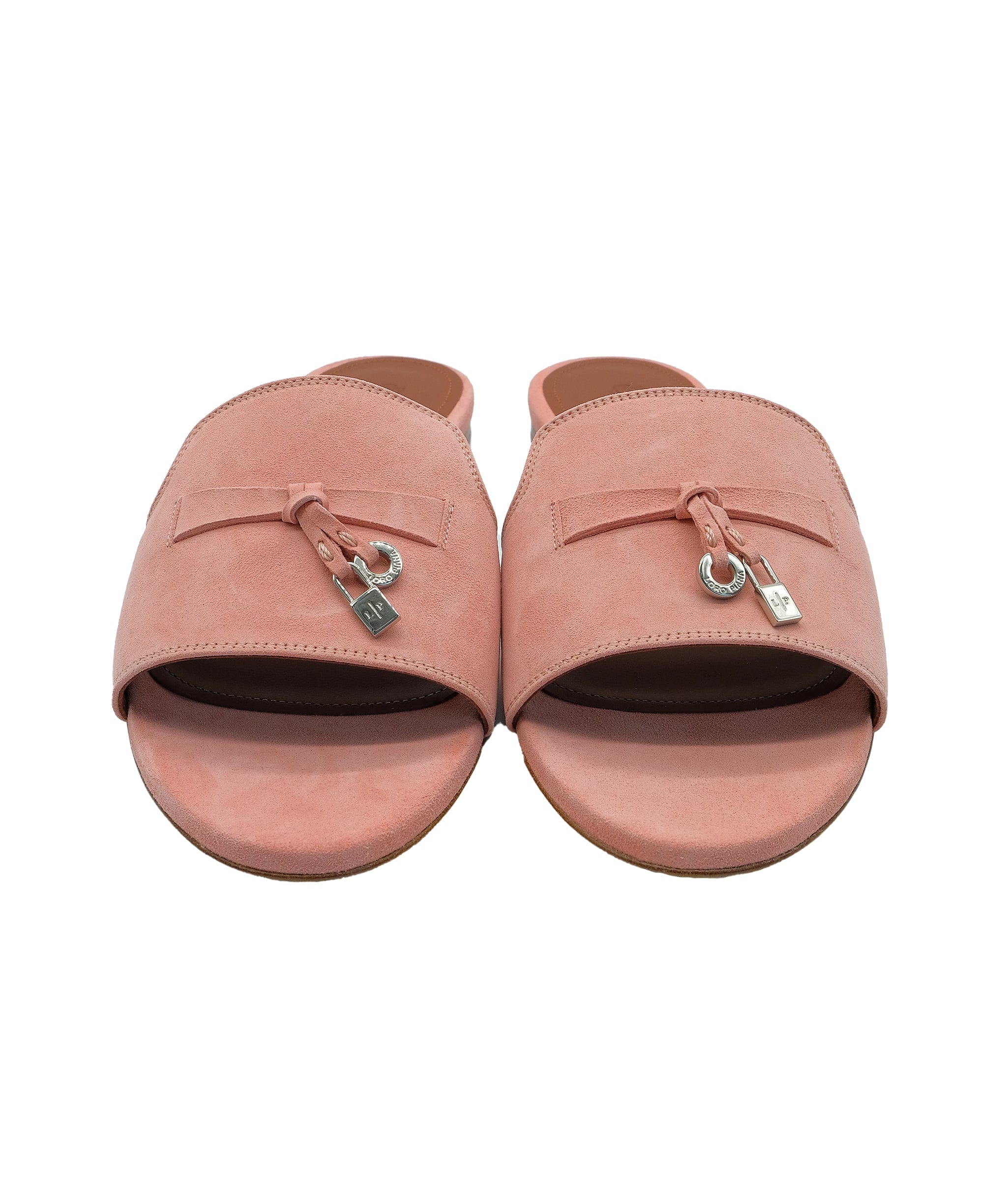 Loro Piana Loro Piana Summer Charm Slippers Pink 38 RJC2380