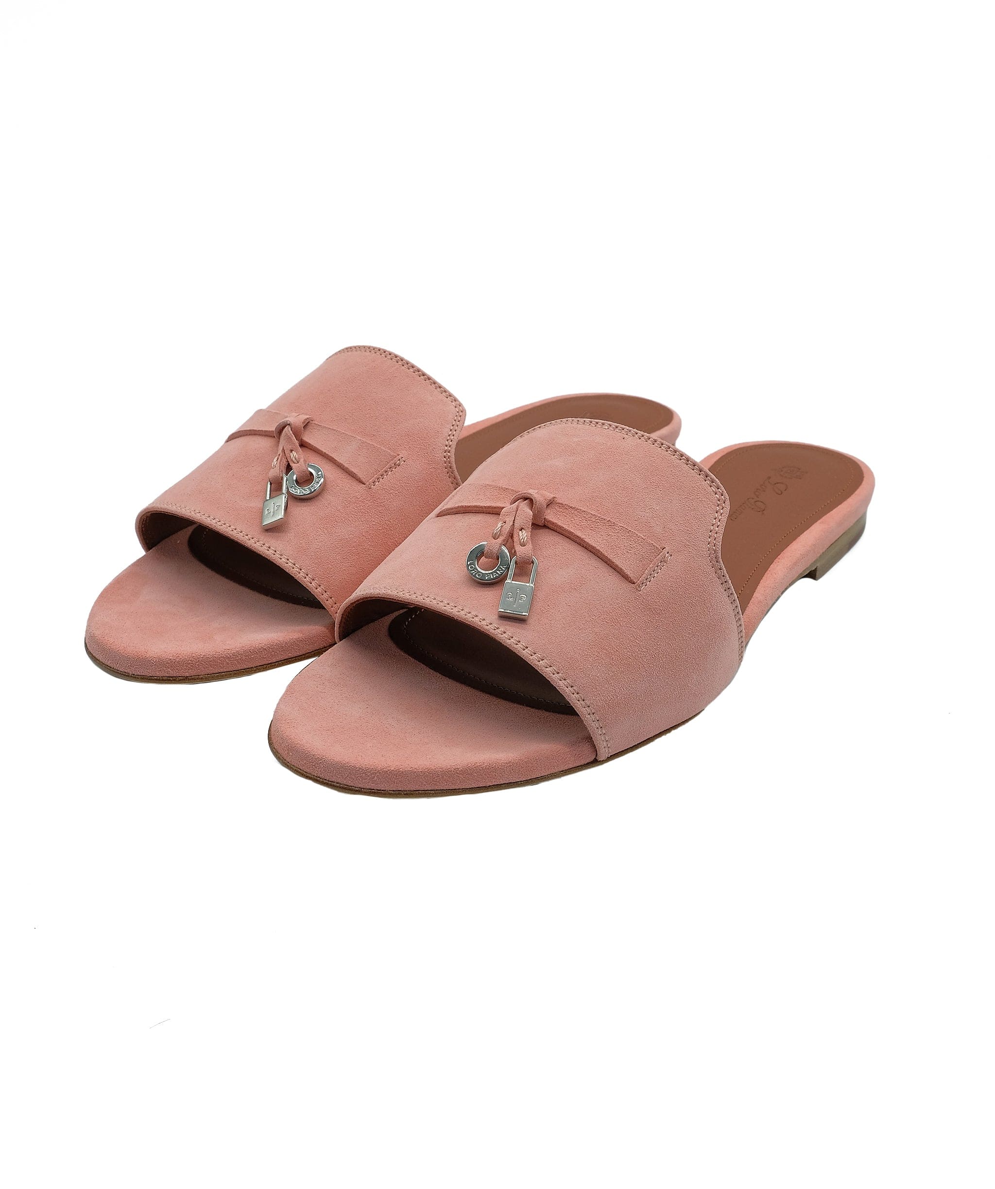 Loro Piana Loro Piana Summer Charm Slippers Pink 38 RJC2380