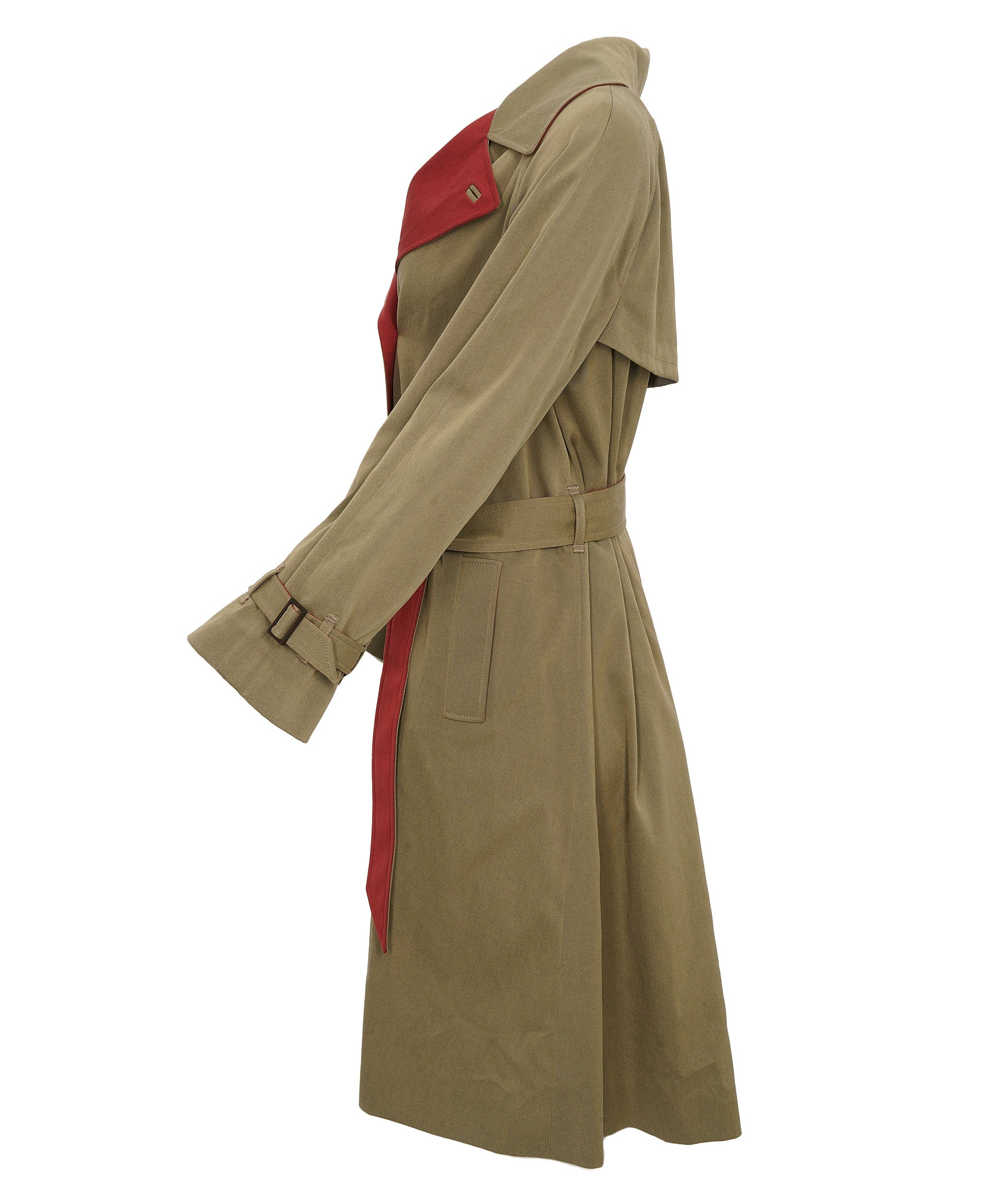 Loro Piana Loro Piana Trench Khaki/Red  ALC1452