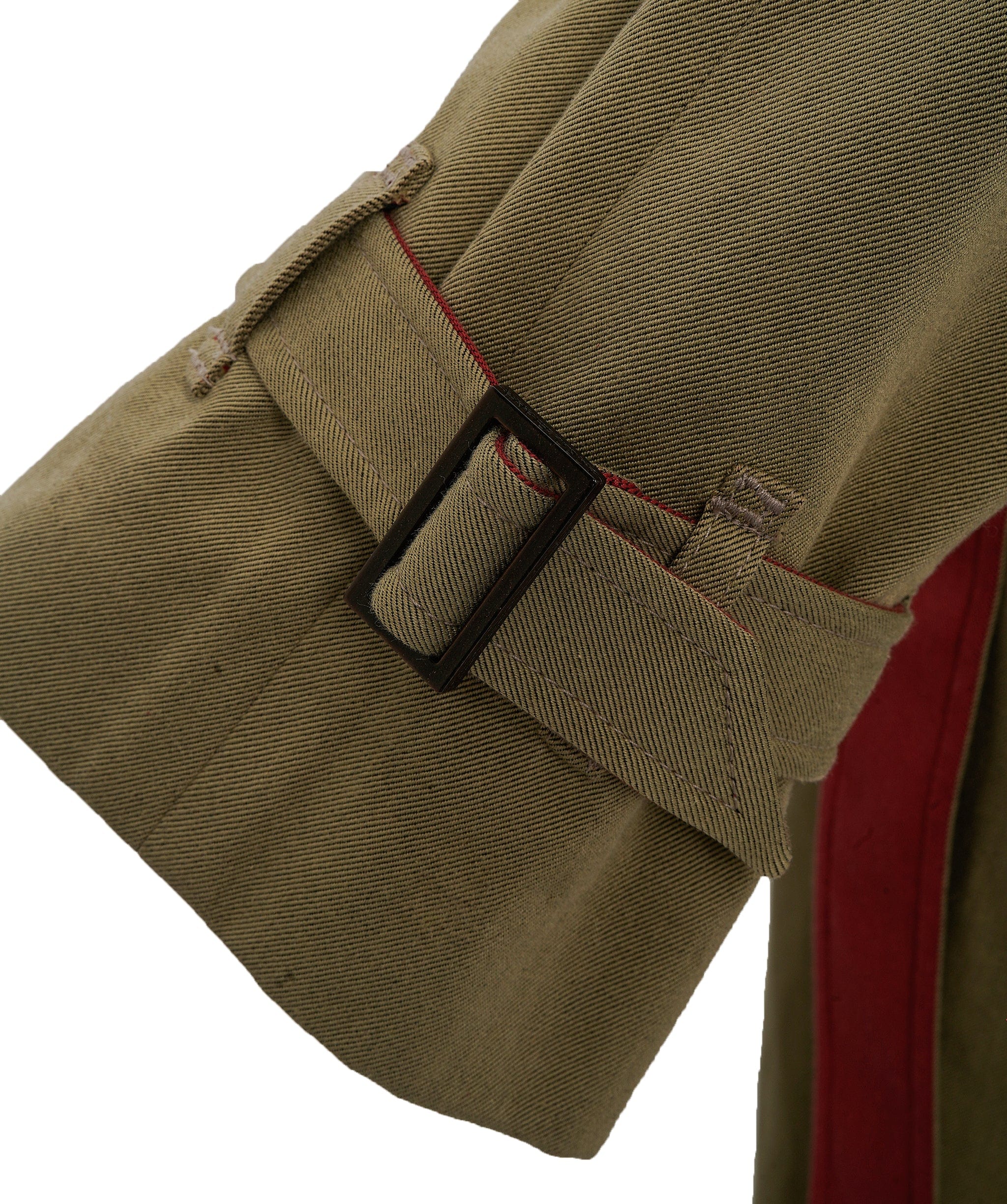 Loro Piana Loro Piana Trench Khaki/Red  ALC1452