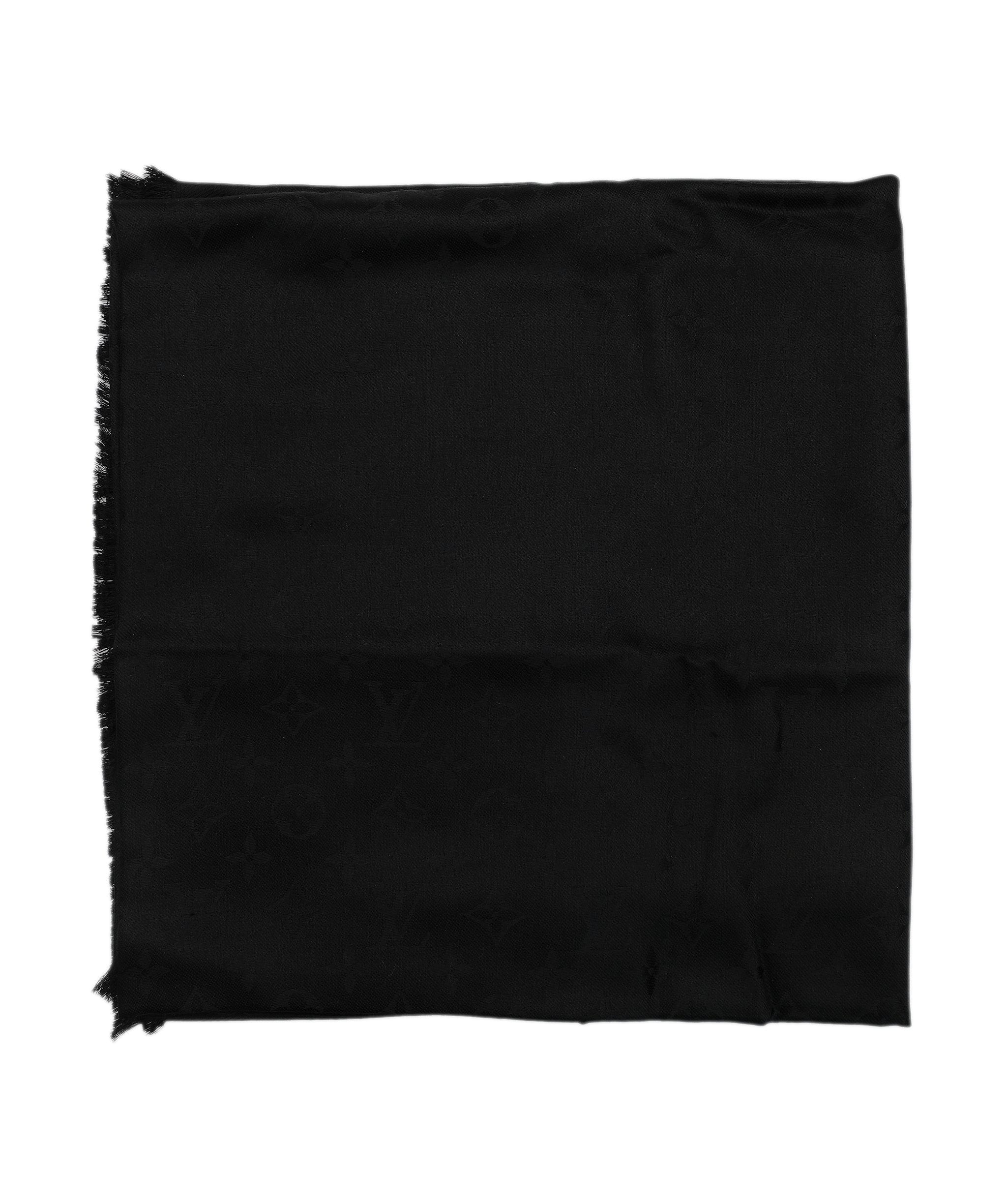 Louis Vuitton Louis Vuitton Black Shawl RJC2486