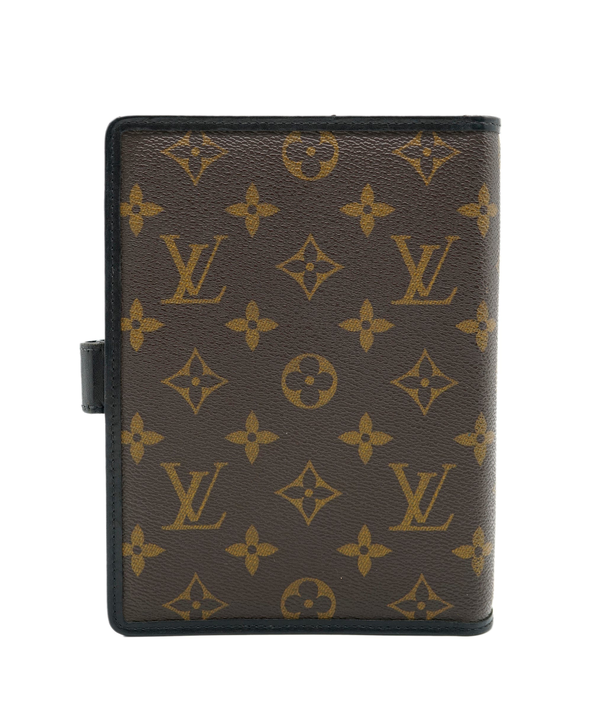 Louis Vuitton Louis Vuitton Monogram Macassar Agenda MM Planner Cover R21084