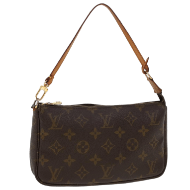 Louis Vuitton LOUIS VUITTON Monogram Pochette Accessoires Pouch M51980 LV Auth 43001 ASC3067