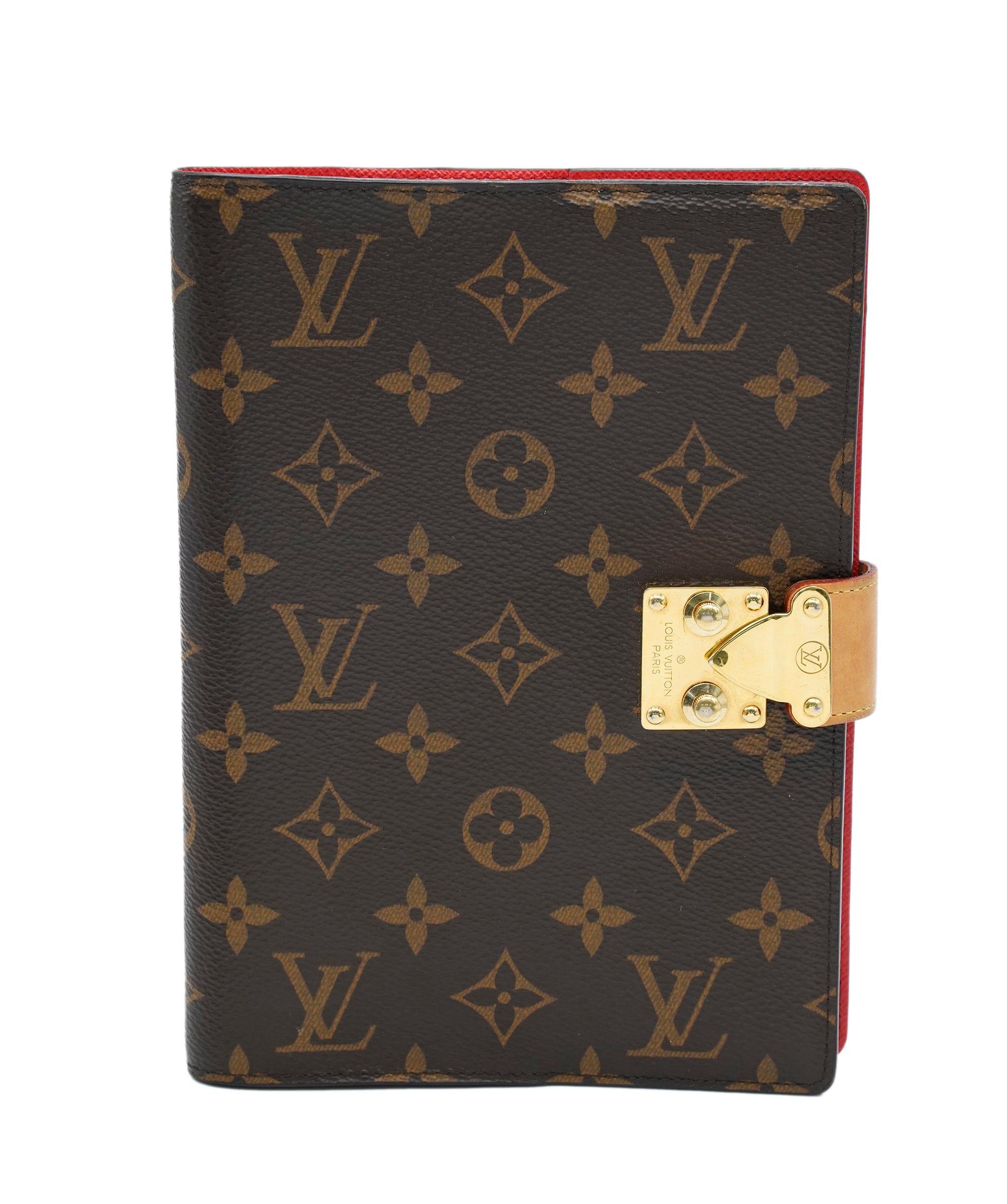 Louis Vuitton Louis Vuitton Monogram Quveeture Carnepole Day Planner Cover GI02 Auth 39280 ASL8012