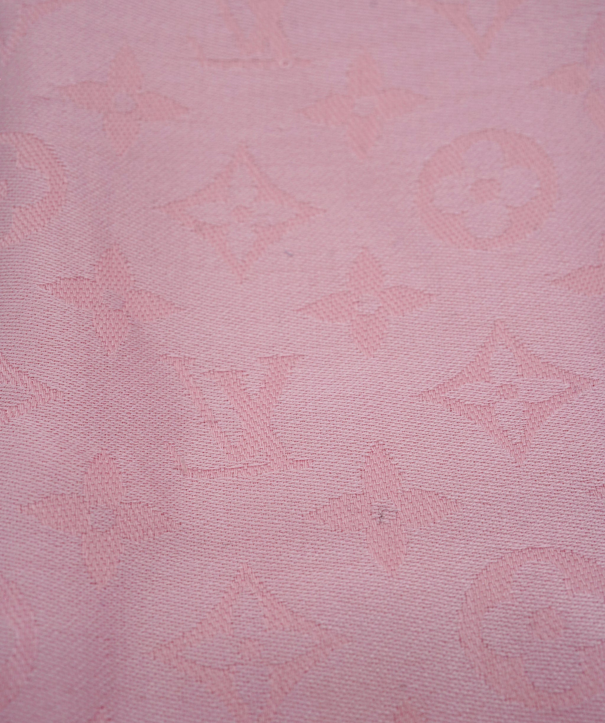 Louis Vuitton Louis Vuitton Monogram Shawl Pink ASL7584