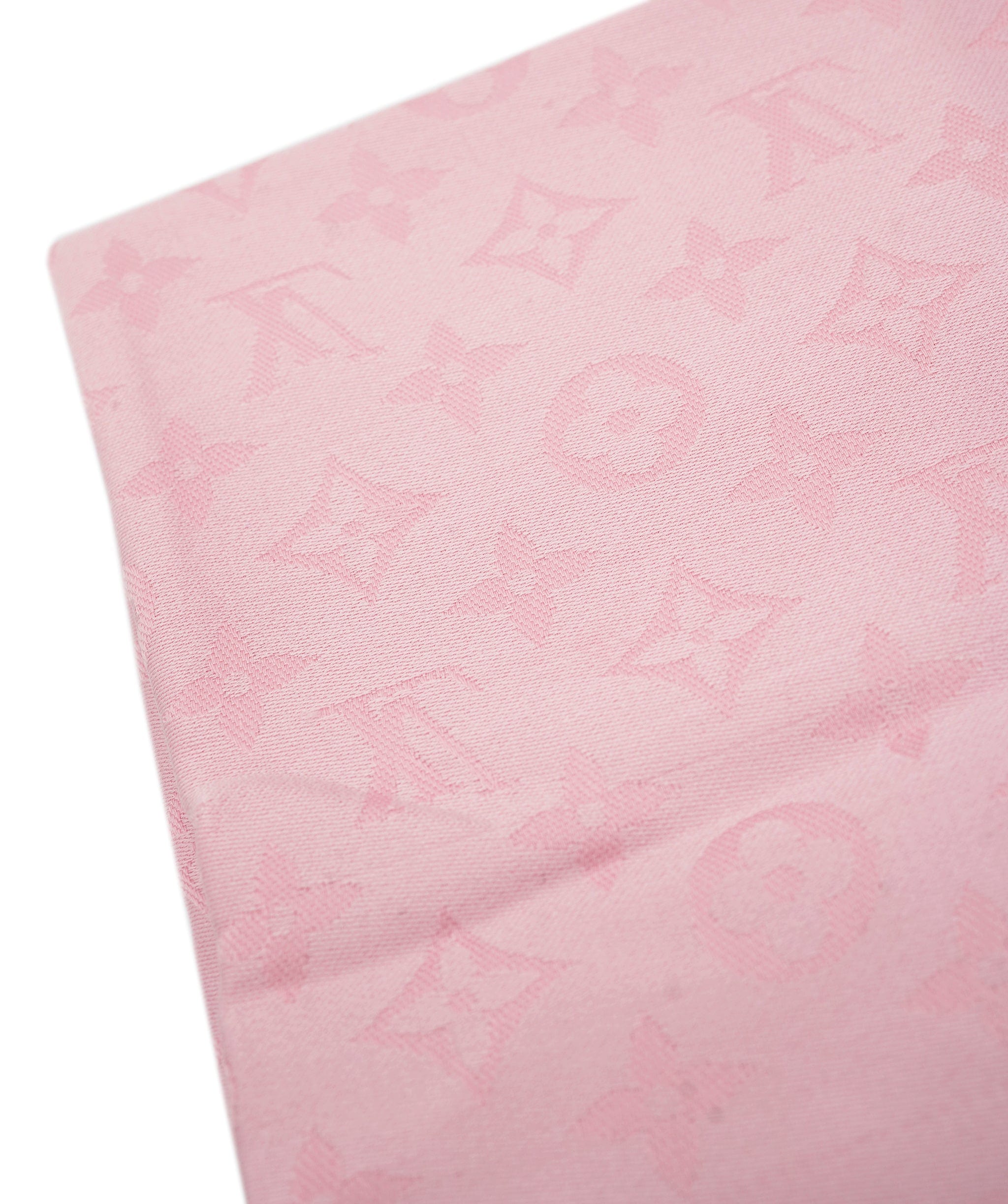 Louis Vuitton Louis Vuitton Monogram Shawl Pink ASL7584