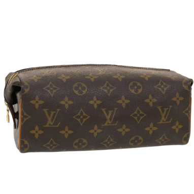 Louis Vuitton LOUIS VUITTON Monogram Trousse Patte Pression Cosmetic Pouch M47636 Auth 43611 ASC3060