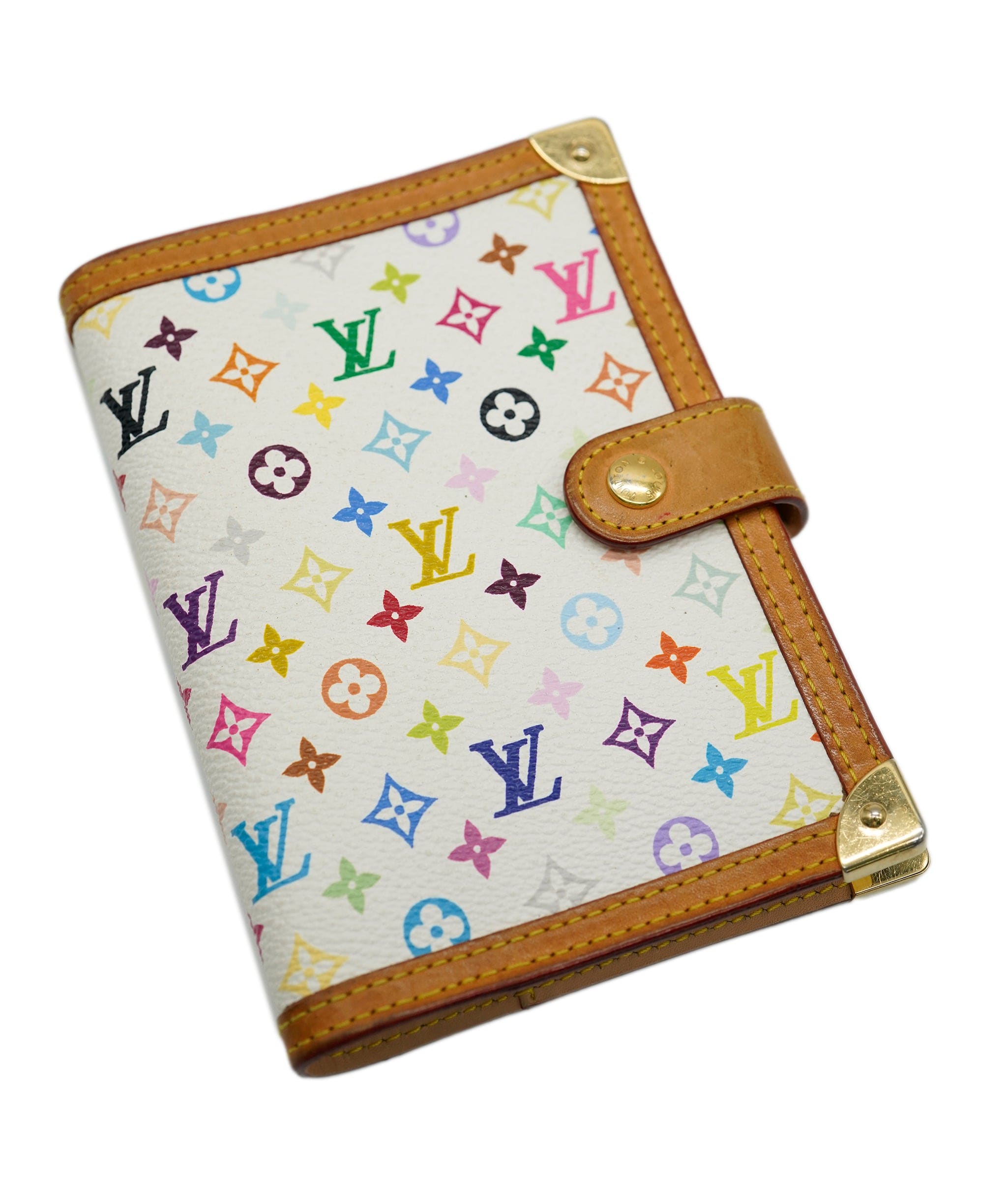 Louis Vuitton Louis Vuitton Murakami Multicolor Agenda PM Day Planner Cover ASL8018