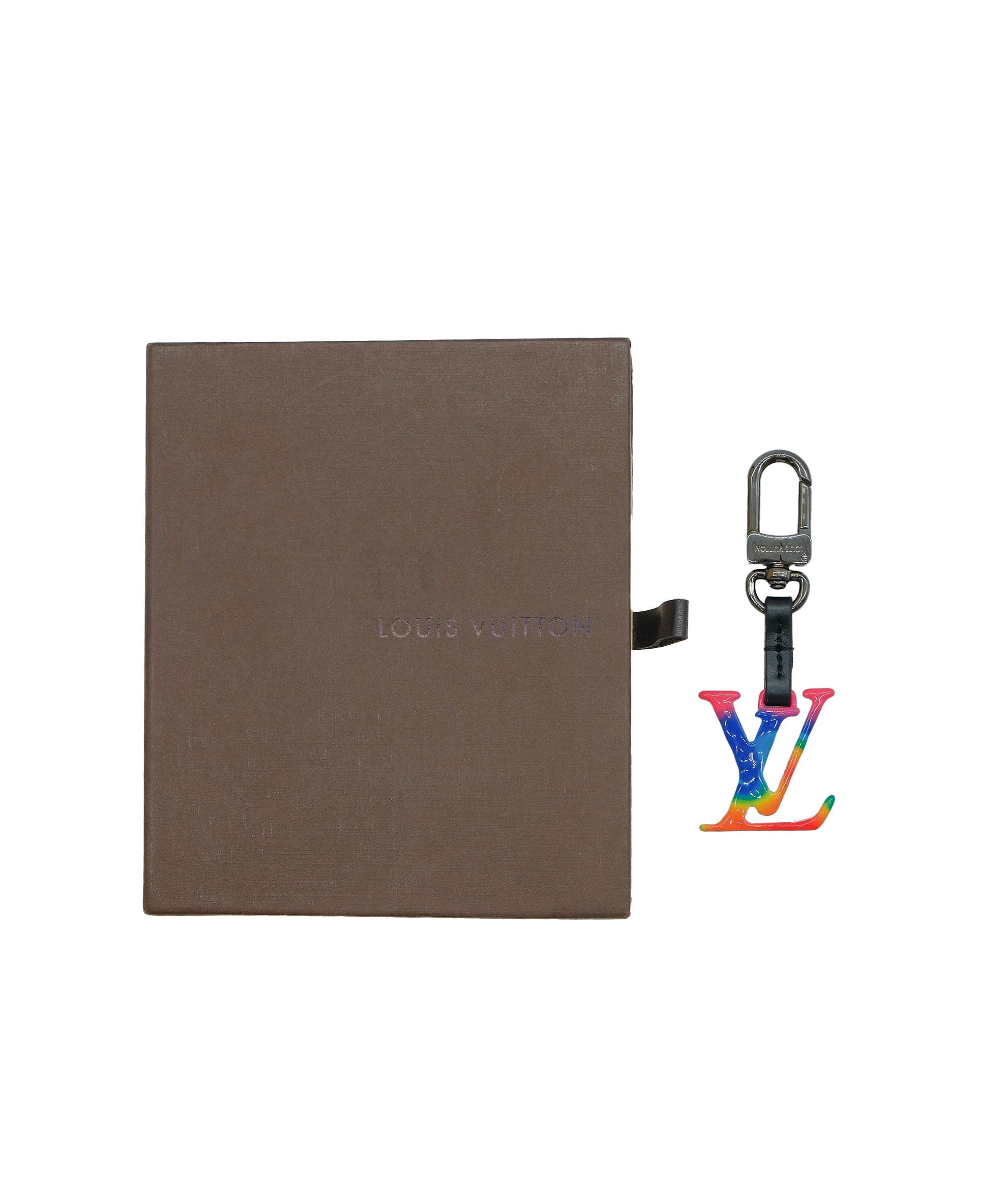 Louis Vuitton Louis Vuitton Bijoux Sac Key Holder Rainbow MP2863 LV Auth 72140 DXBS0546