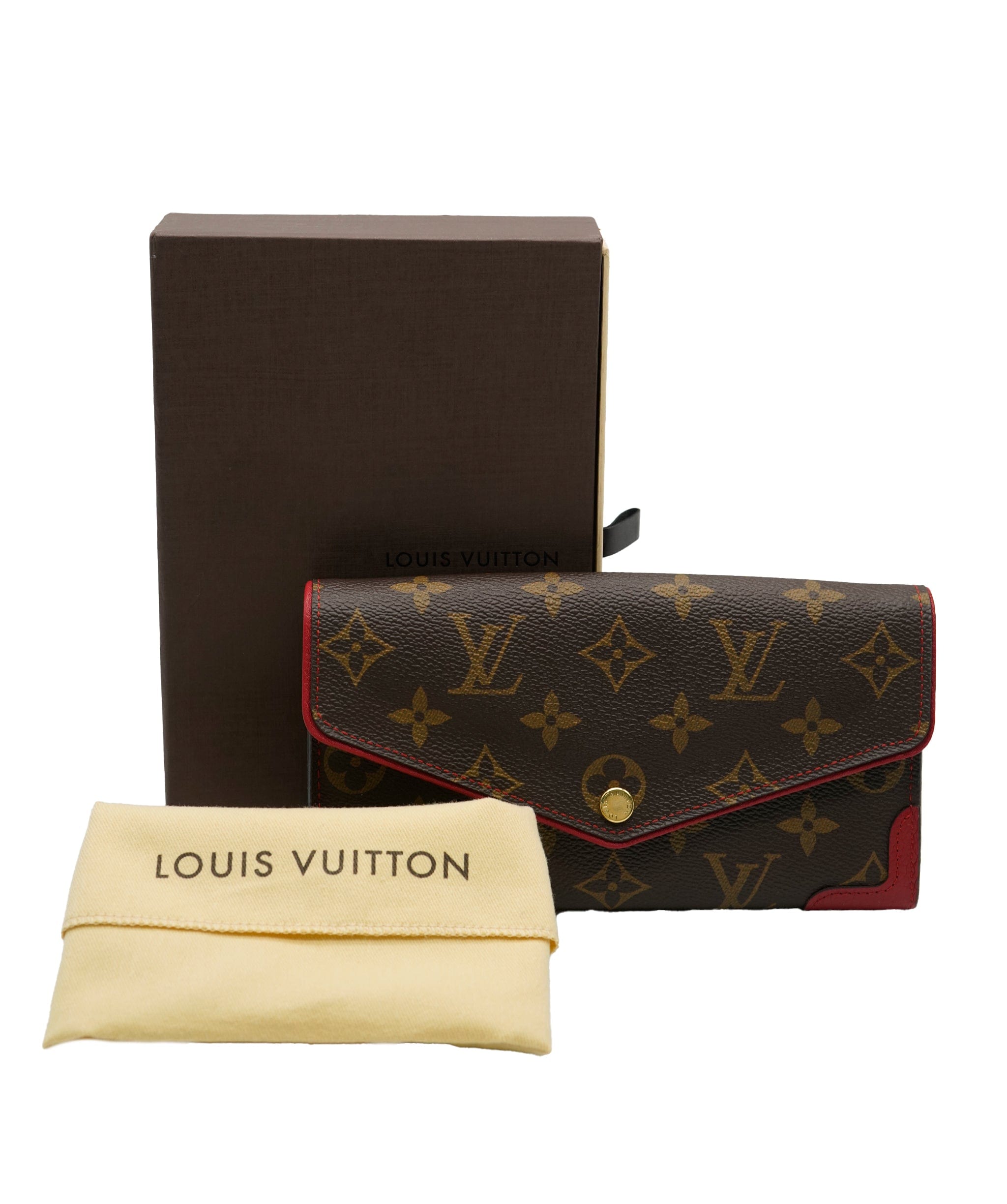 Louis Vuitton Louis Vuitton Cherry Monogram Canvas Retiro Wallet ABC0856