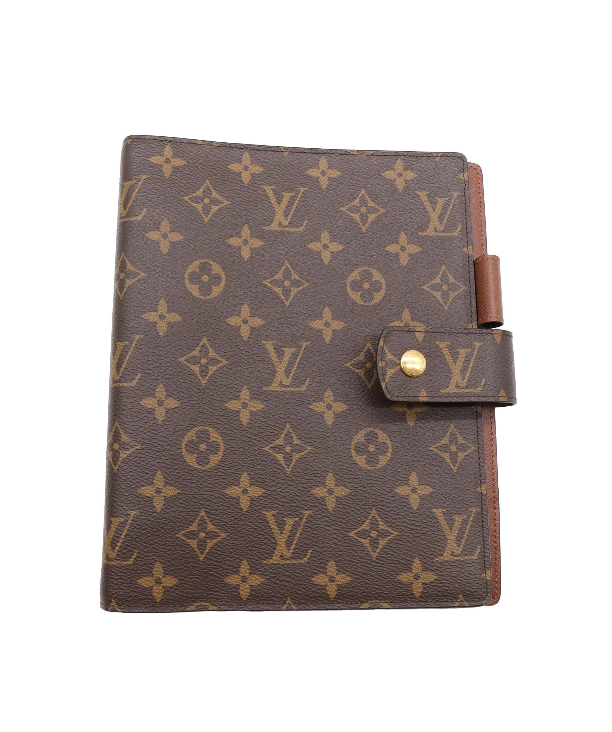 Louis Vuitton Louis Vuitton Monogram Agenda GM Day Planner Cover R20006 LV Auth 85185 DXBV0078