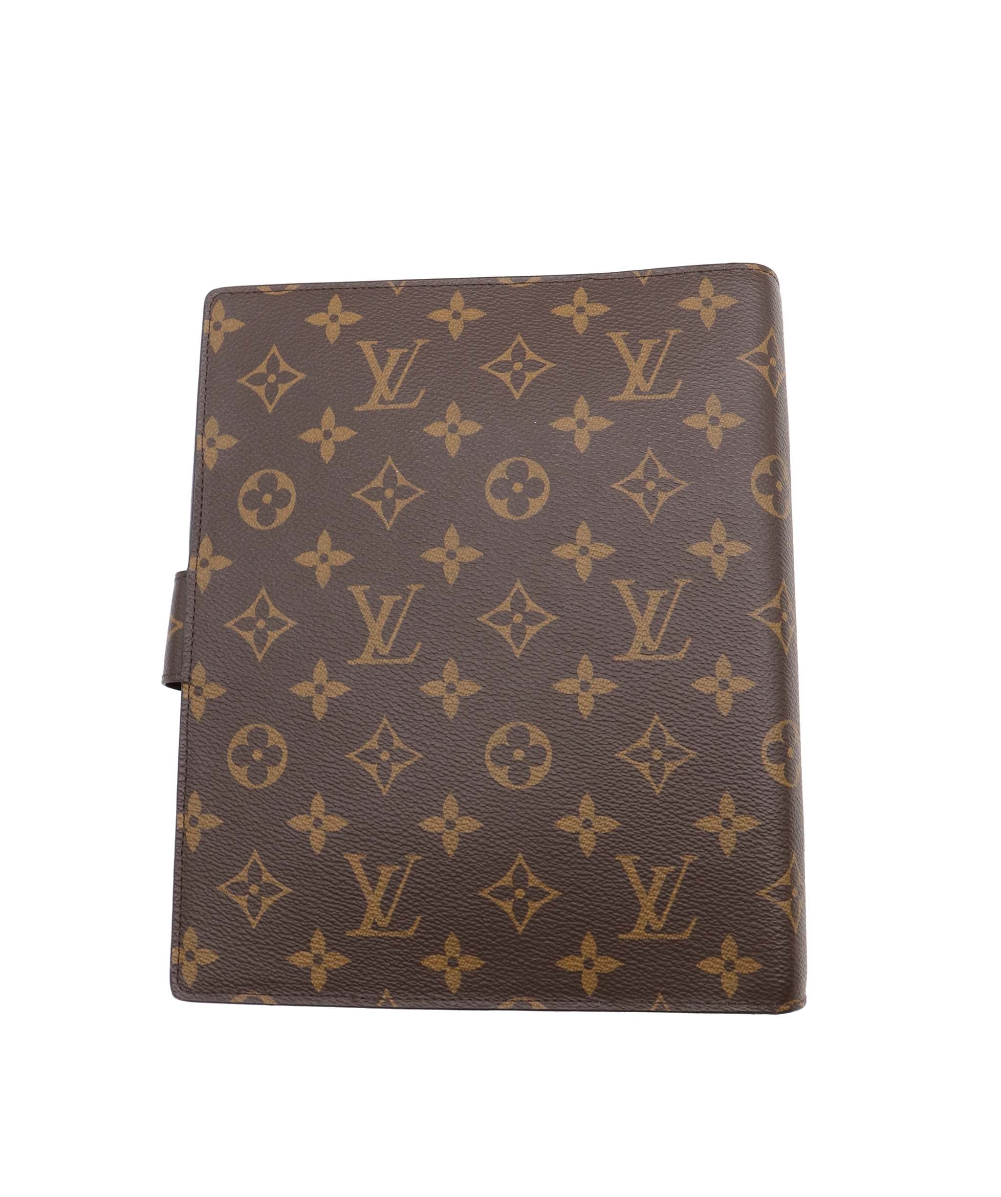 Louis Vuitton Louis Vuitton Monogram Agenda GM Day Planner Cover R20006 LV Auth 85185 DXBV0078