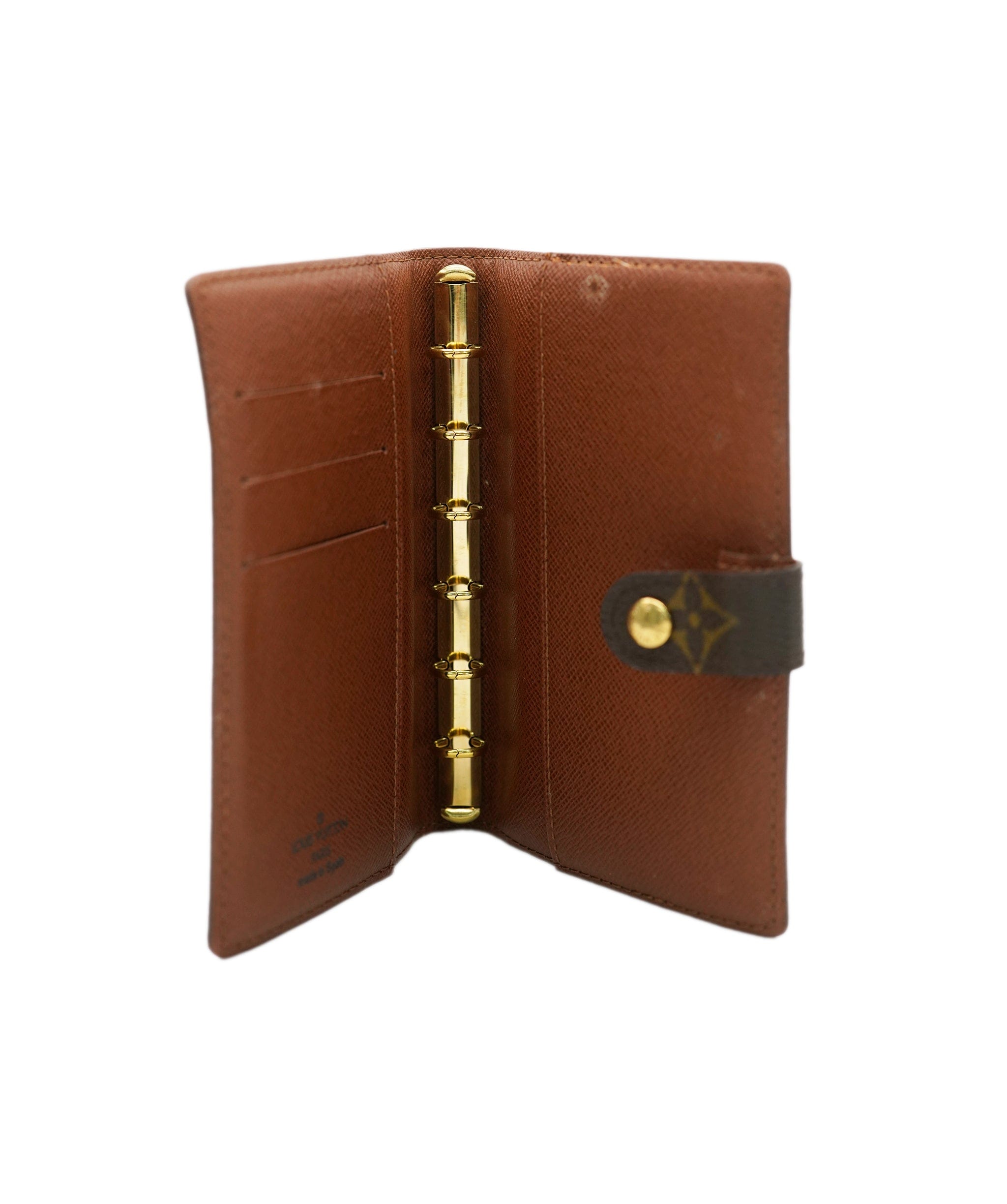 Louis Vuitton LOUIS VUITTON Monogram Agenda PM Day Planner Cover R20005 LV Auth 75686 DXBV0100