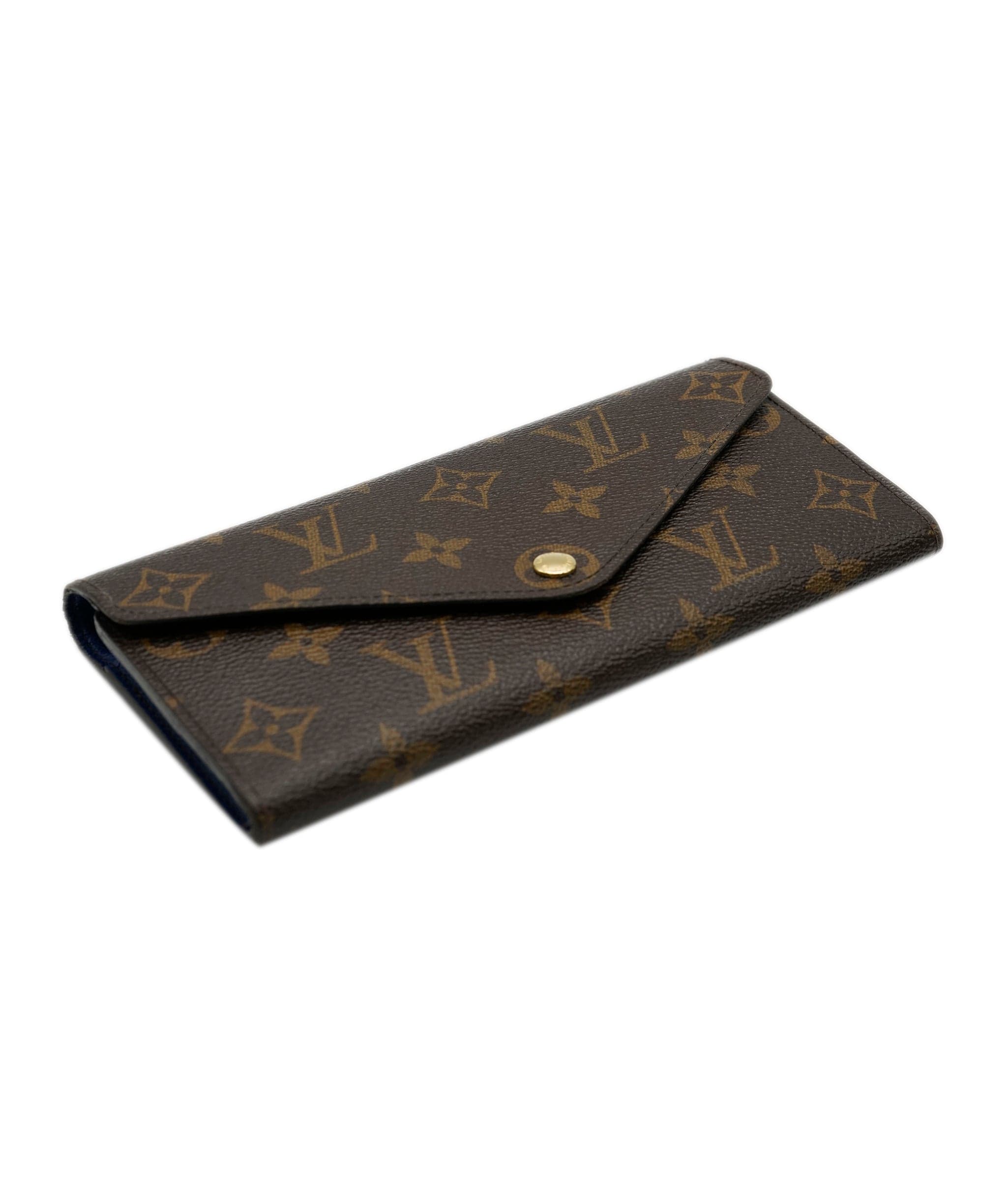 Louis Vuitton Louis Vuitton monogram blue wallet AJC0506